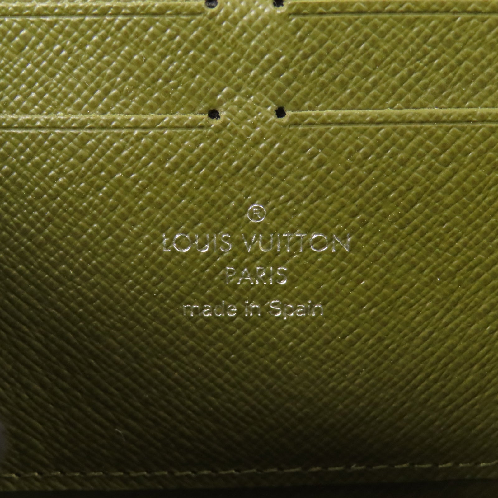 LOUIS VUITTON Monogram Anfra Rouge Zipper Long Wallet銀扣長錢包