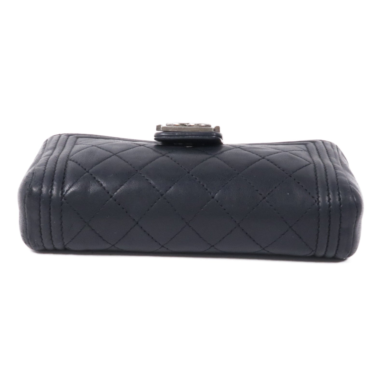 CHANEL 羊皮皮革Boy Clutch Bag手拿包