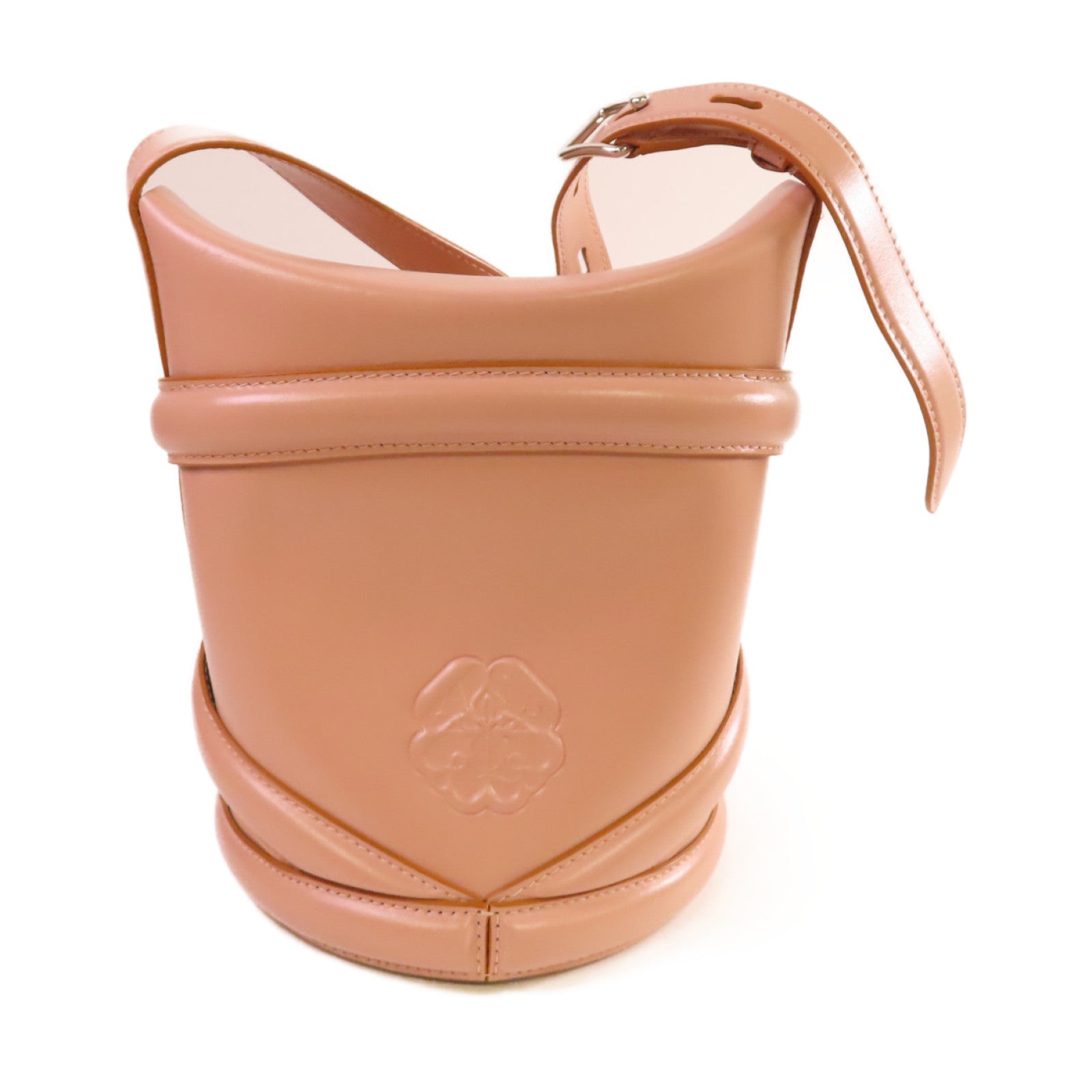 Alexander McQueen 牛皮皮革Shoulder Bag肩背袋粉紅色