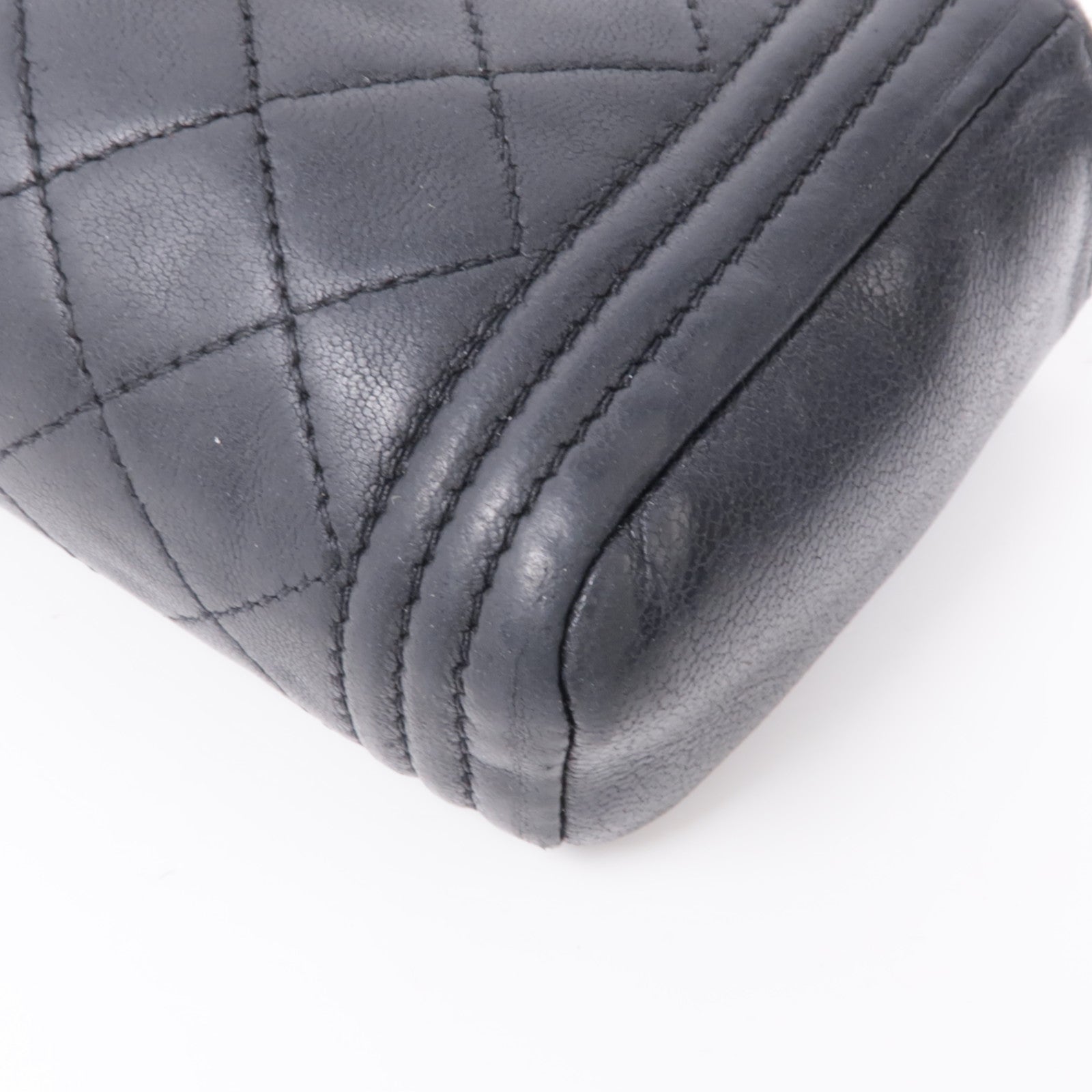 CHANEL 羊皮皮革Boy Clutch Bag手拿包