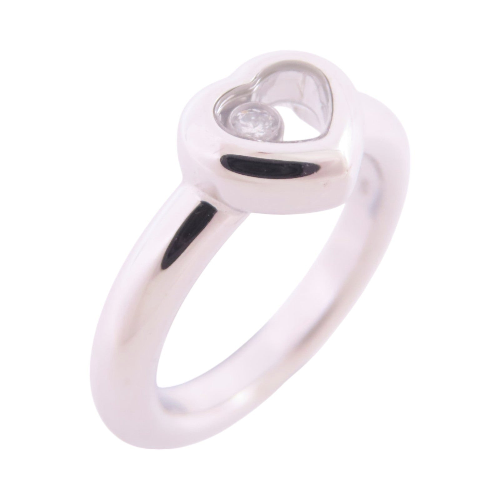 Chopard Happy Diamond Ring US#5 82/2889-20 18K White Gold