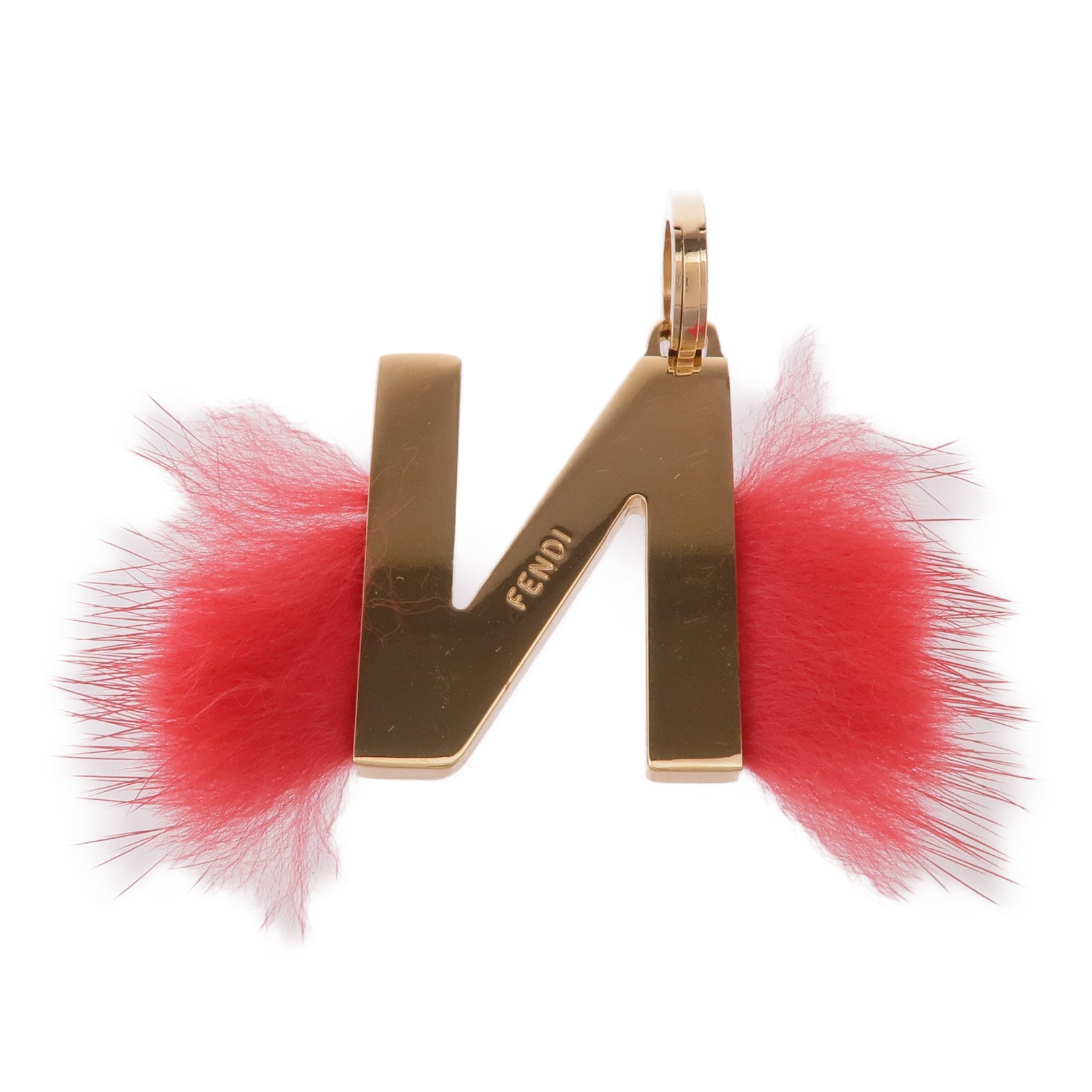 FENDI 金屬/毛皮N Charm掛飾