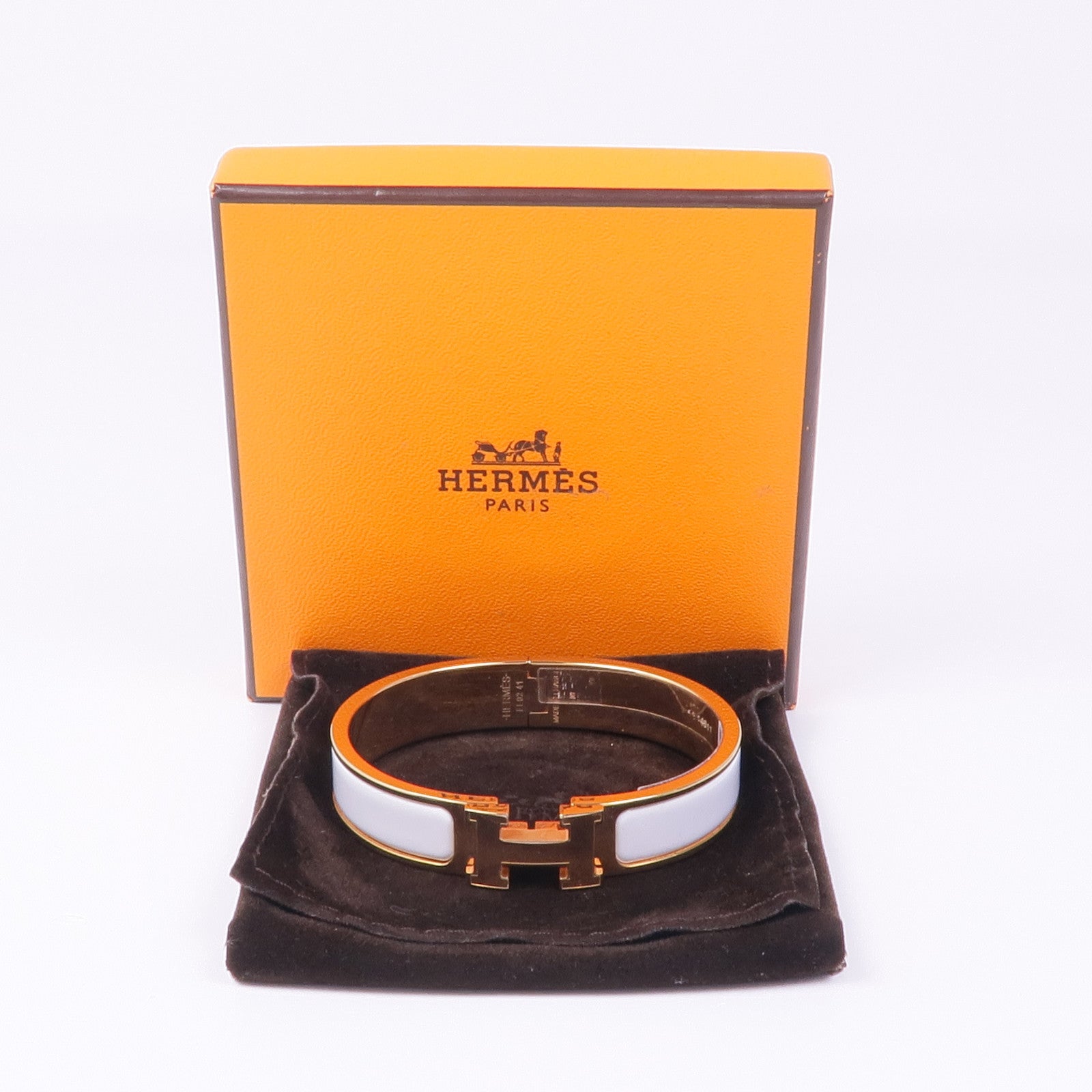 HERMES 金屬/琺瑯Clic H手鐲