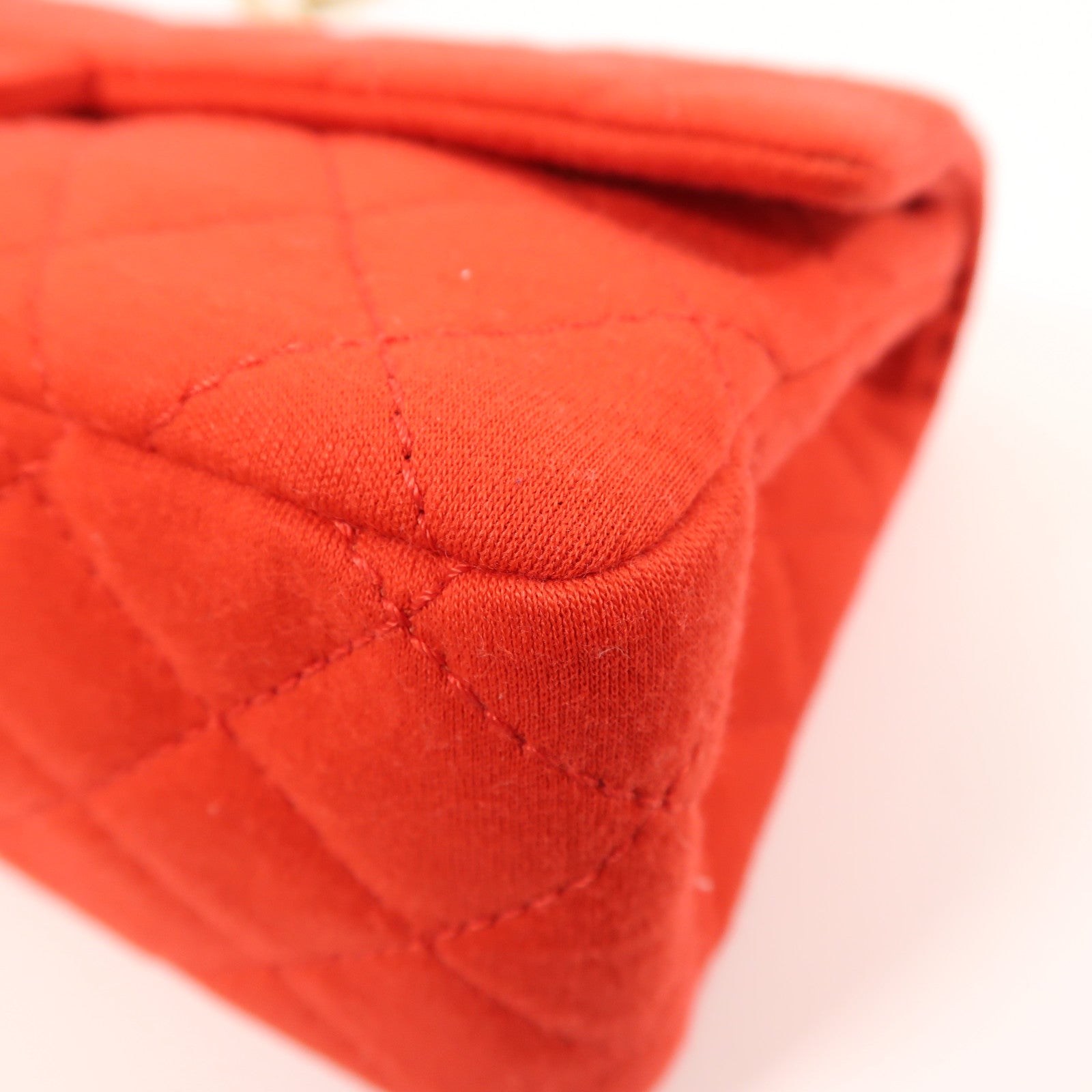 CHANEL 帆布2.55金扣鏈帶肩背袋