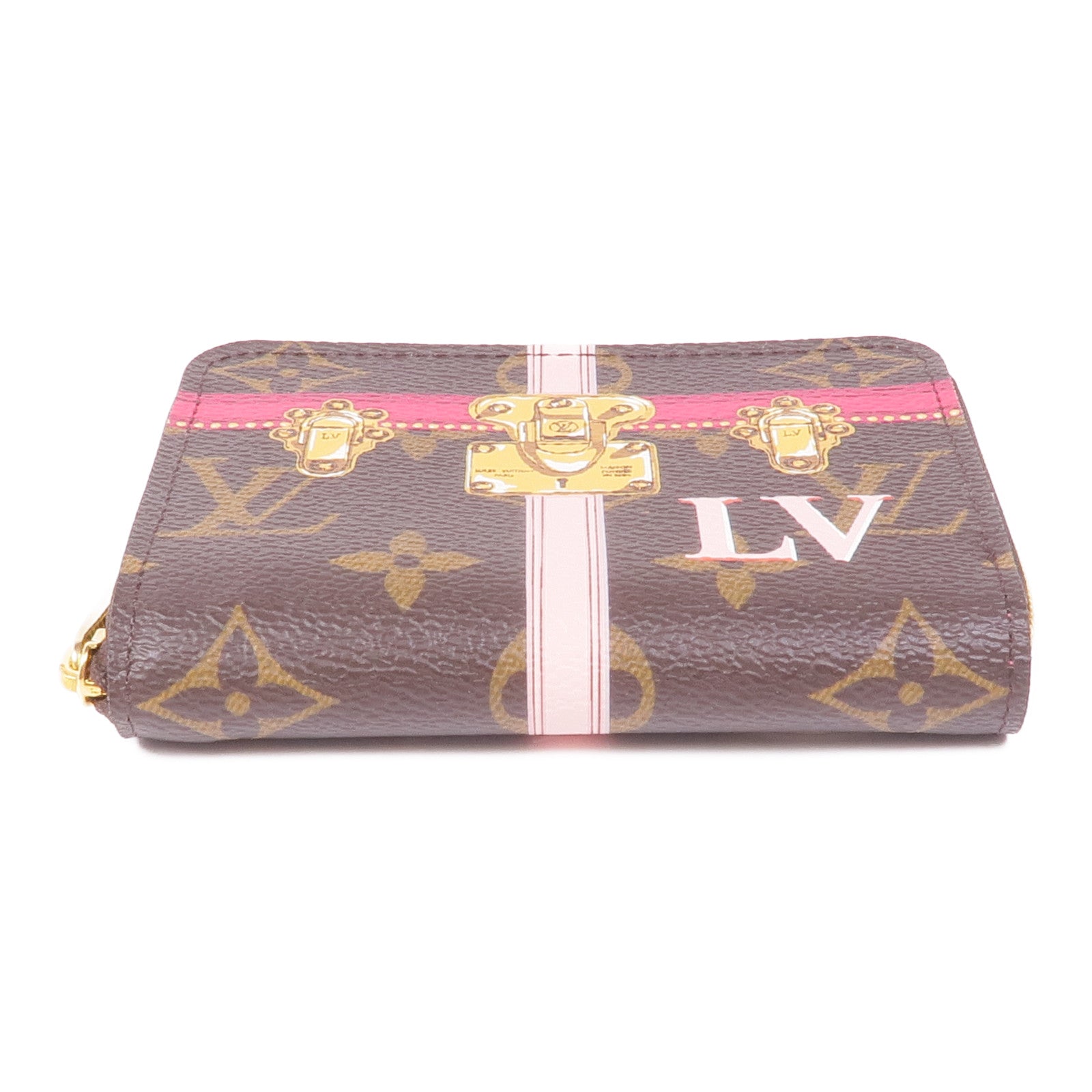 LOUIS VUITTON Monogram Card Case金扣卡片套
