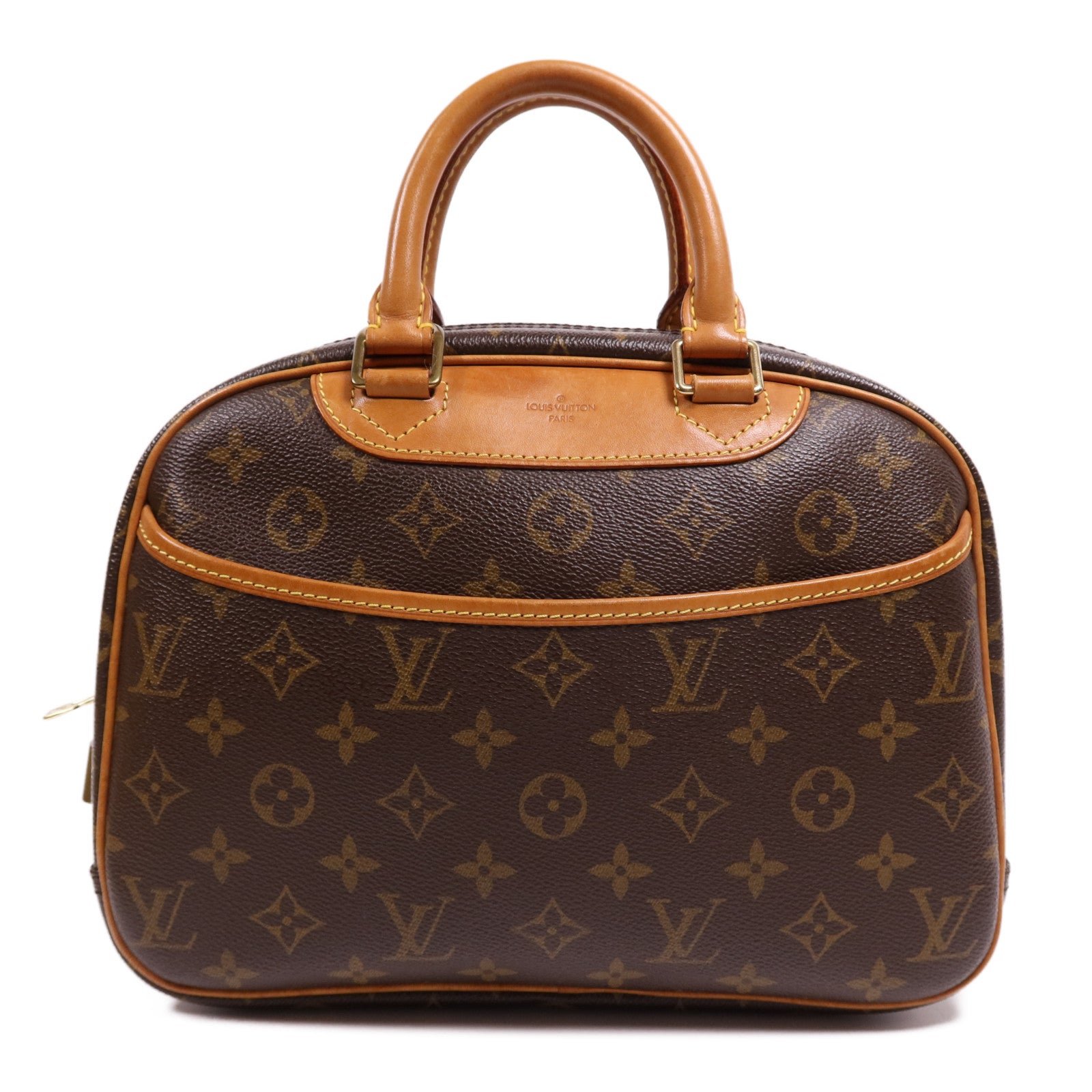 LOUIS VUITTON Monogram Trouville金扣手挽袋