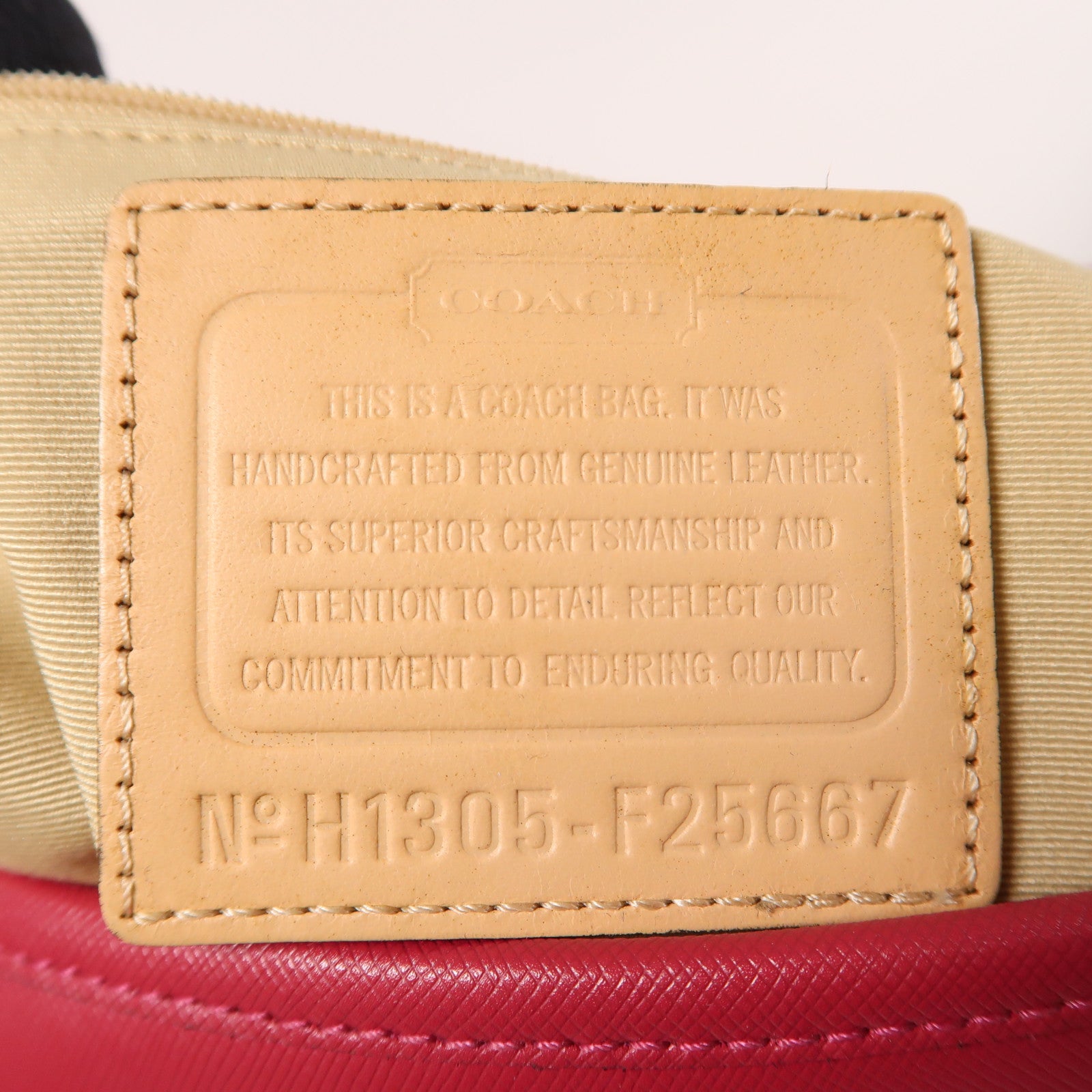 COACH 皮革Shoulder Bag銀扣手挽肩背兩用袋