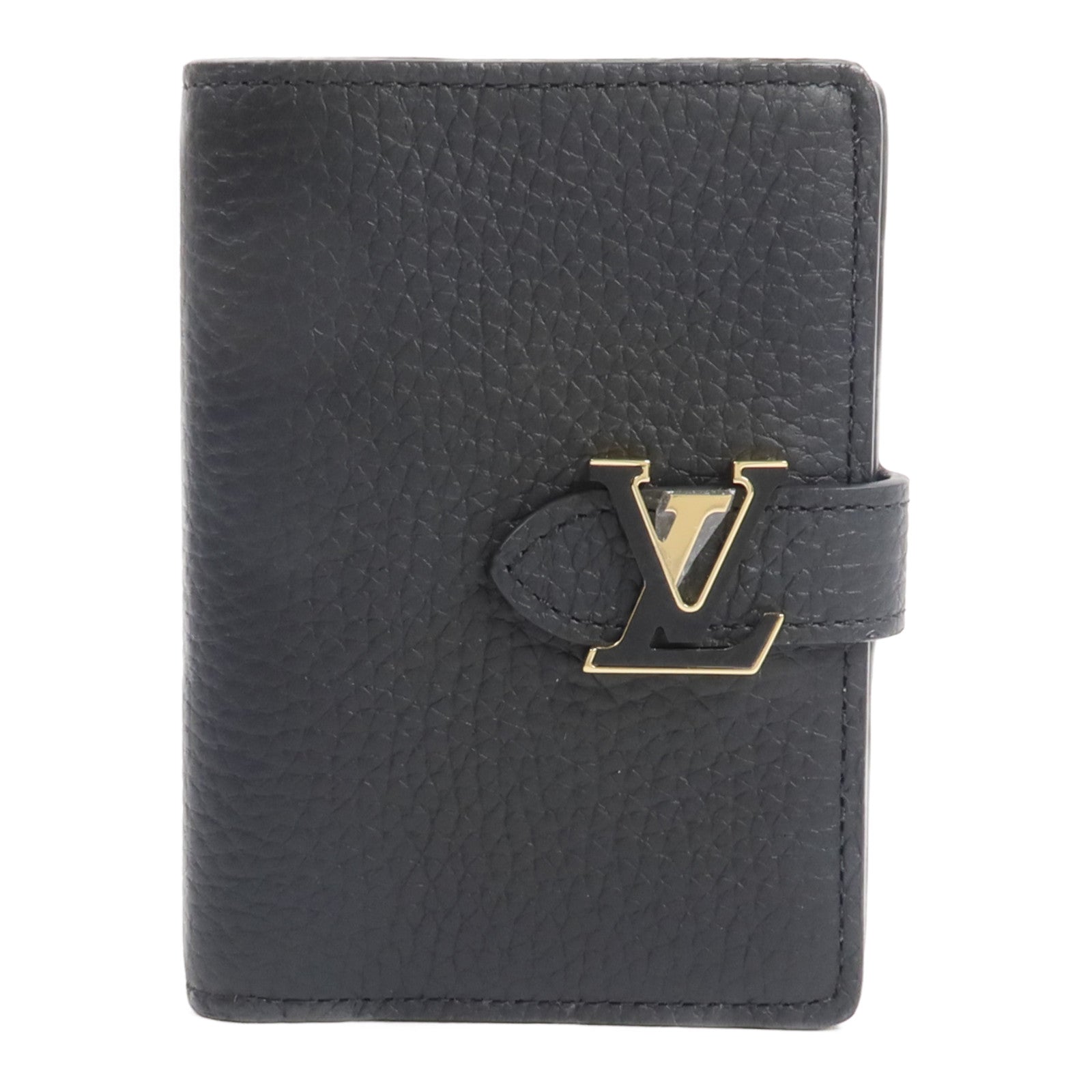 LOUIS VUITTON Taurilloni皮革Vertical Capucines Wallet錢包