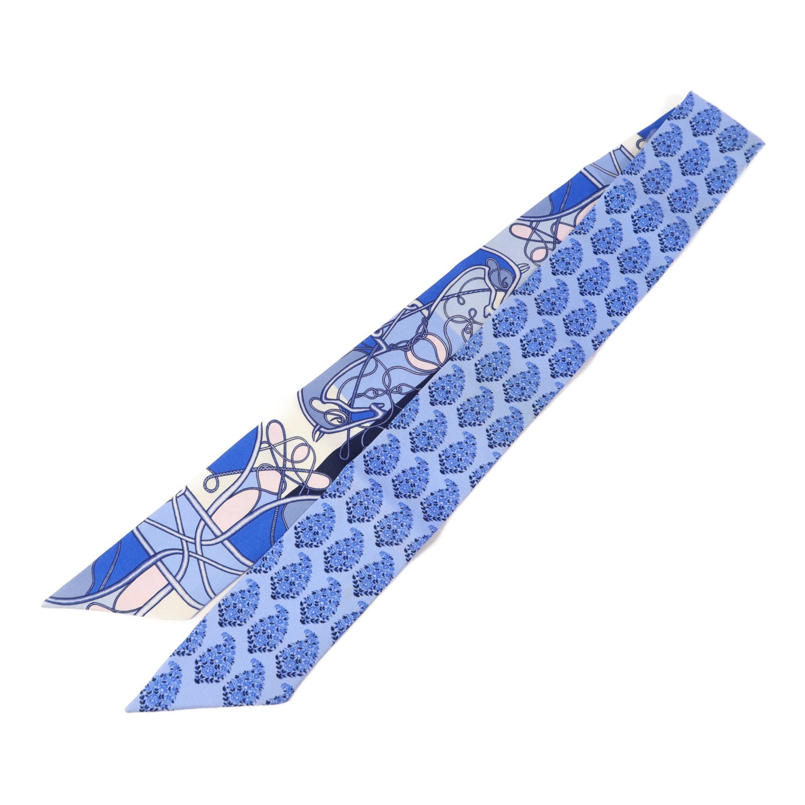 HERMES 絲質Twilly絲巾