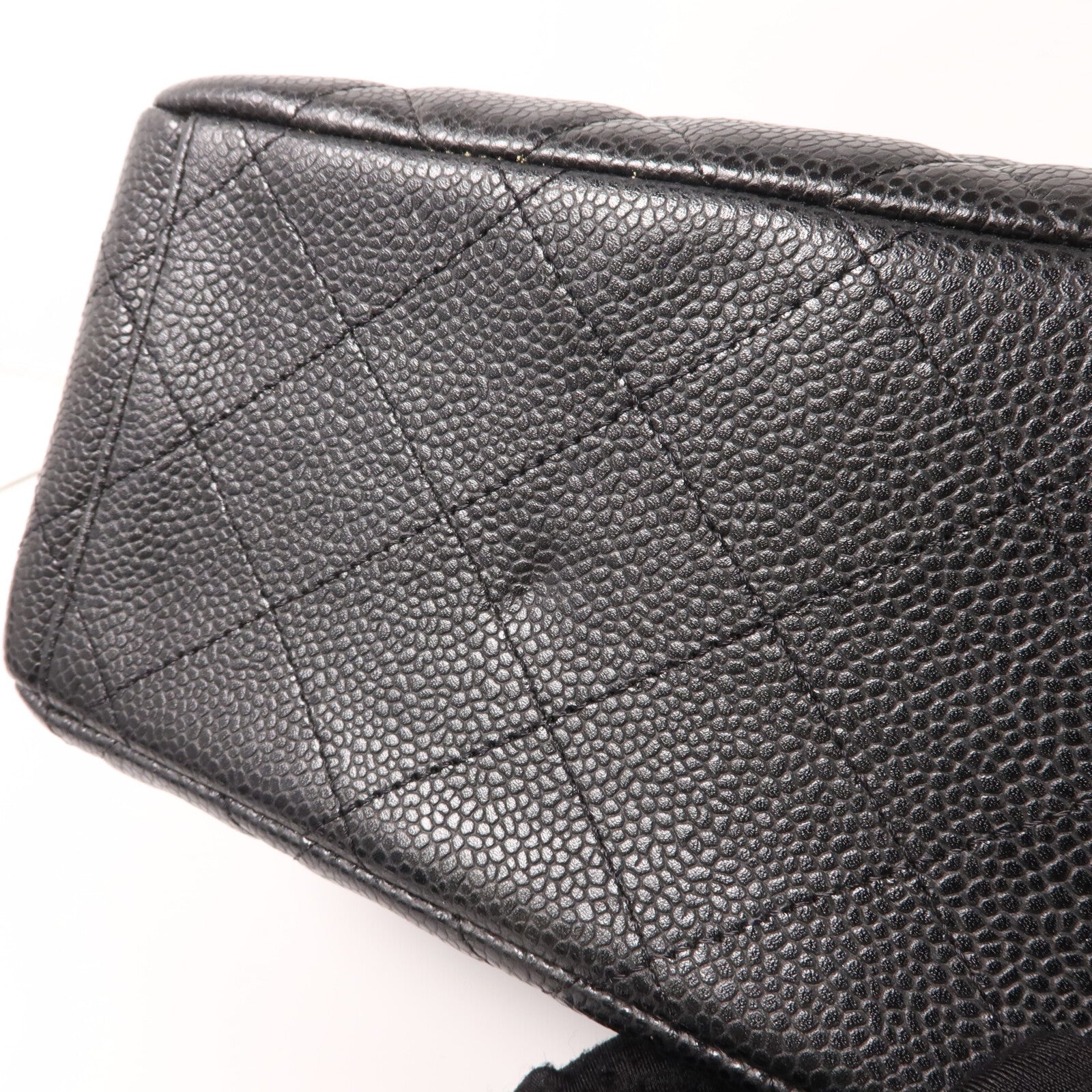 CHANEL 牛皮皮革Maxi Classic鏈帶肩背袋
