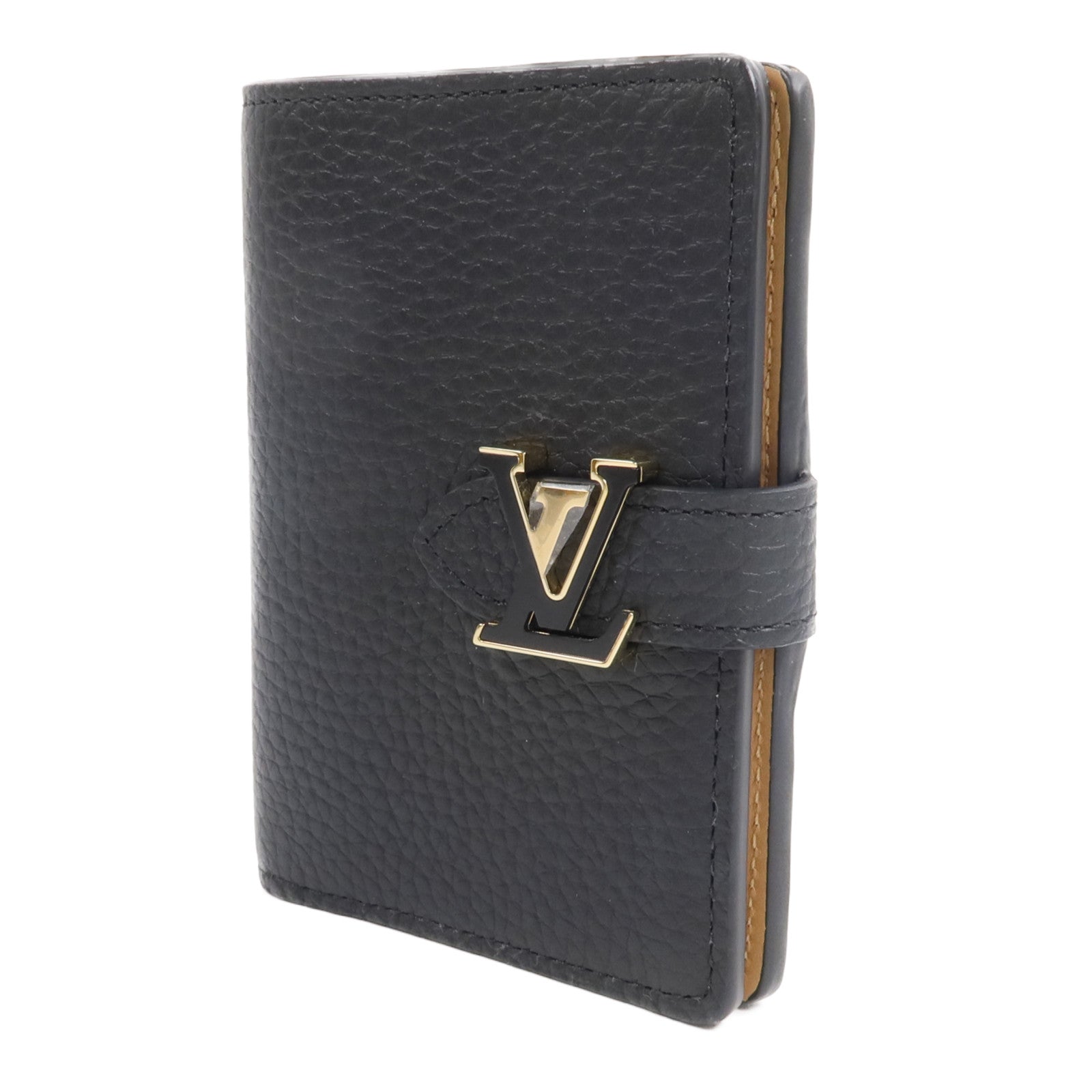 LOUIS VUITTON Taurilloni皮革Vertical Capucines Wallet錢包