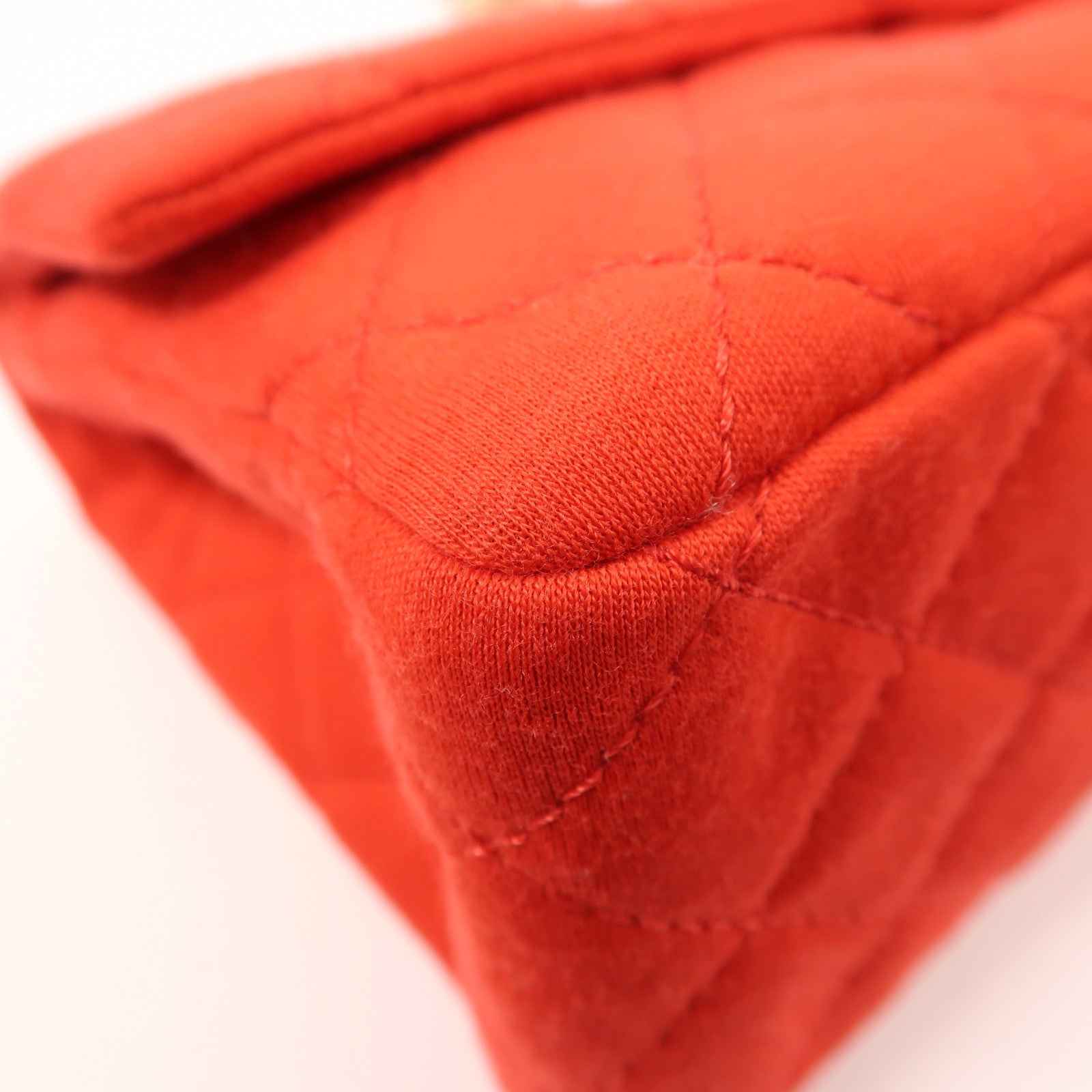 CHANEL 帆布2.55金扣鏈帶肩背袋