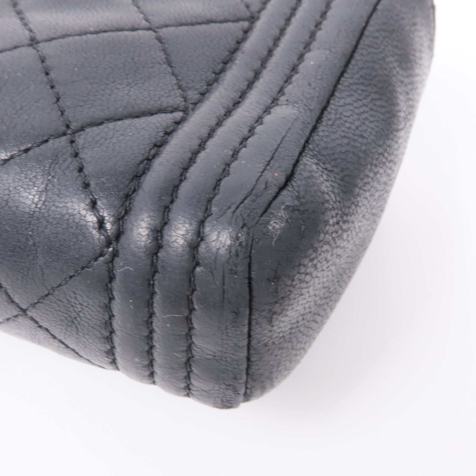 CHANEL 羊皮皮革Boy Clutch Bag手拿包