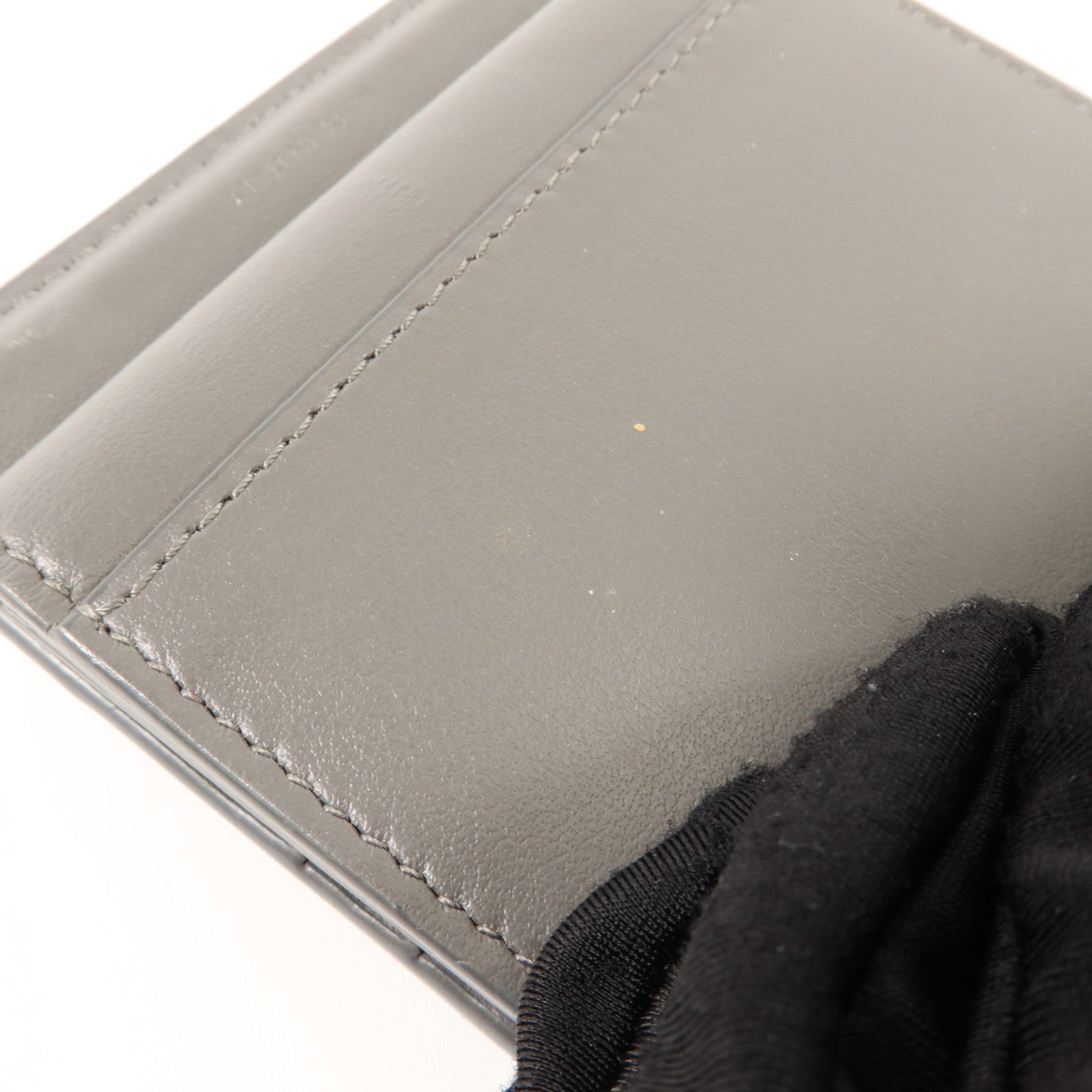 CELINE 牛皮皮革Small Strap Wallet金扣錢包