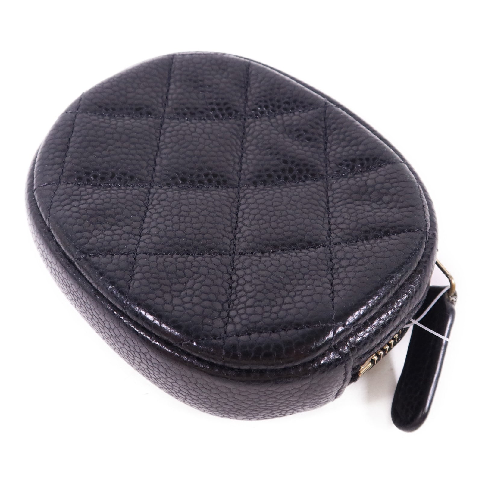 CHANEL 牛皮皮革Coin Case金扣零錢包