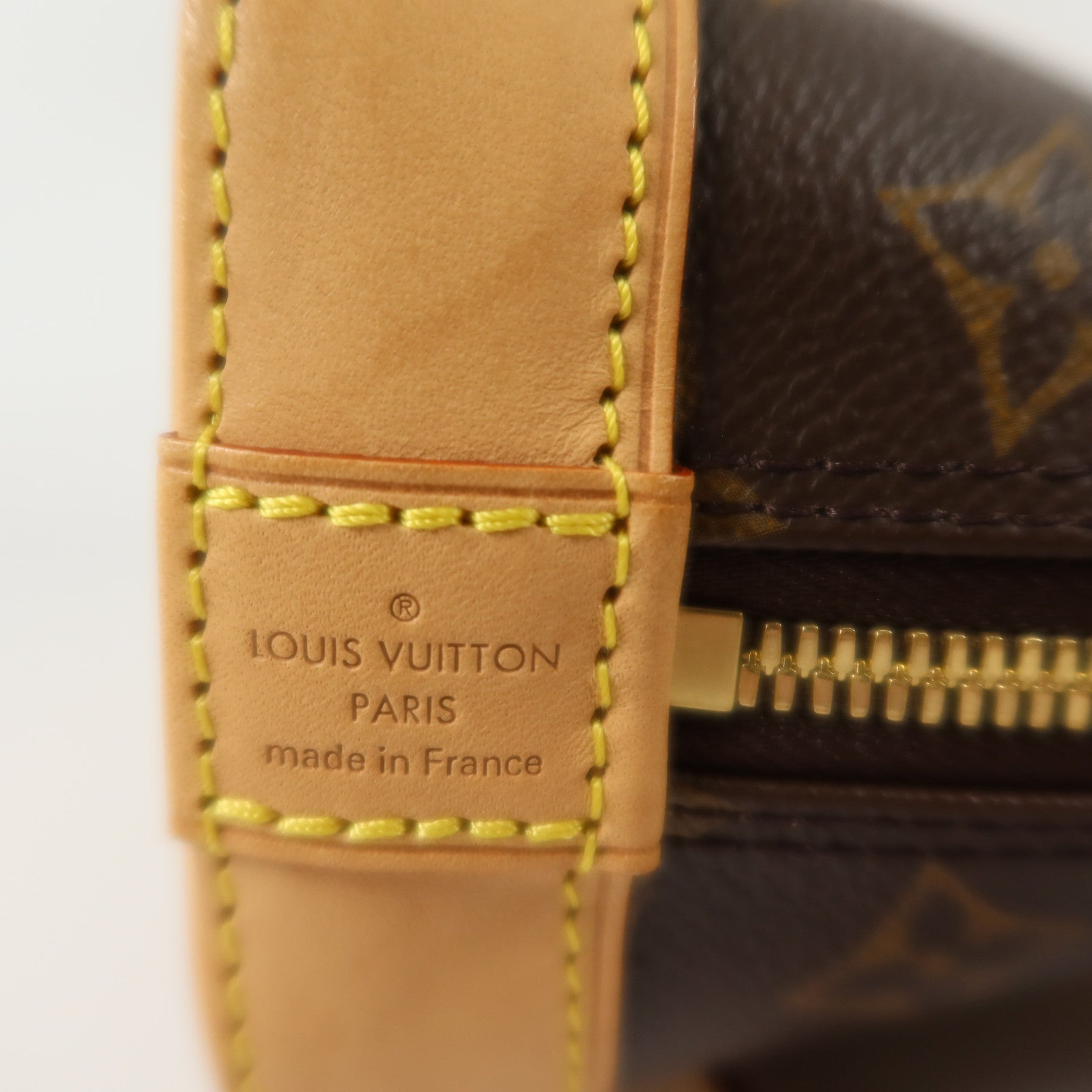 LOUIS VUITTON Monogram Alma BB金扣手挽肩背兩用袋