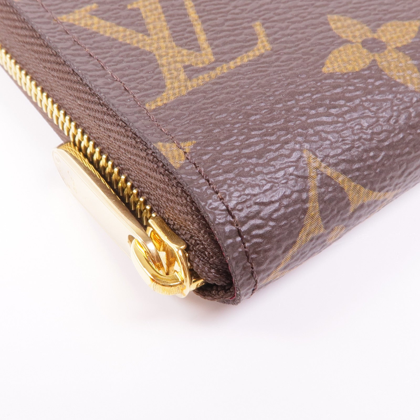 LOUIS VUITTON Monogram Card Case金扣卡片套