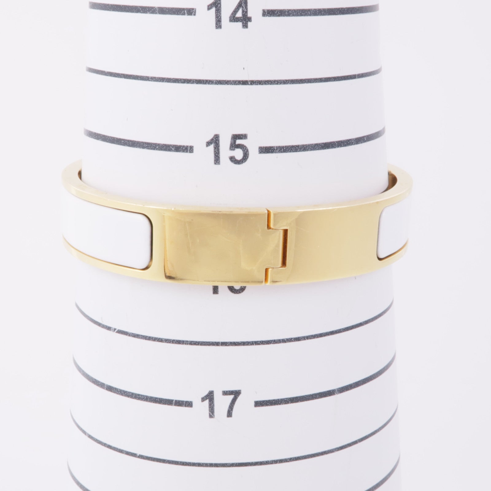 HERMES 琺瑯/金屬Clic H Bracelet手鐲