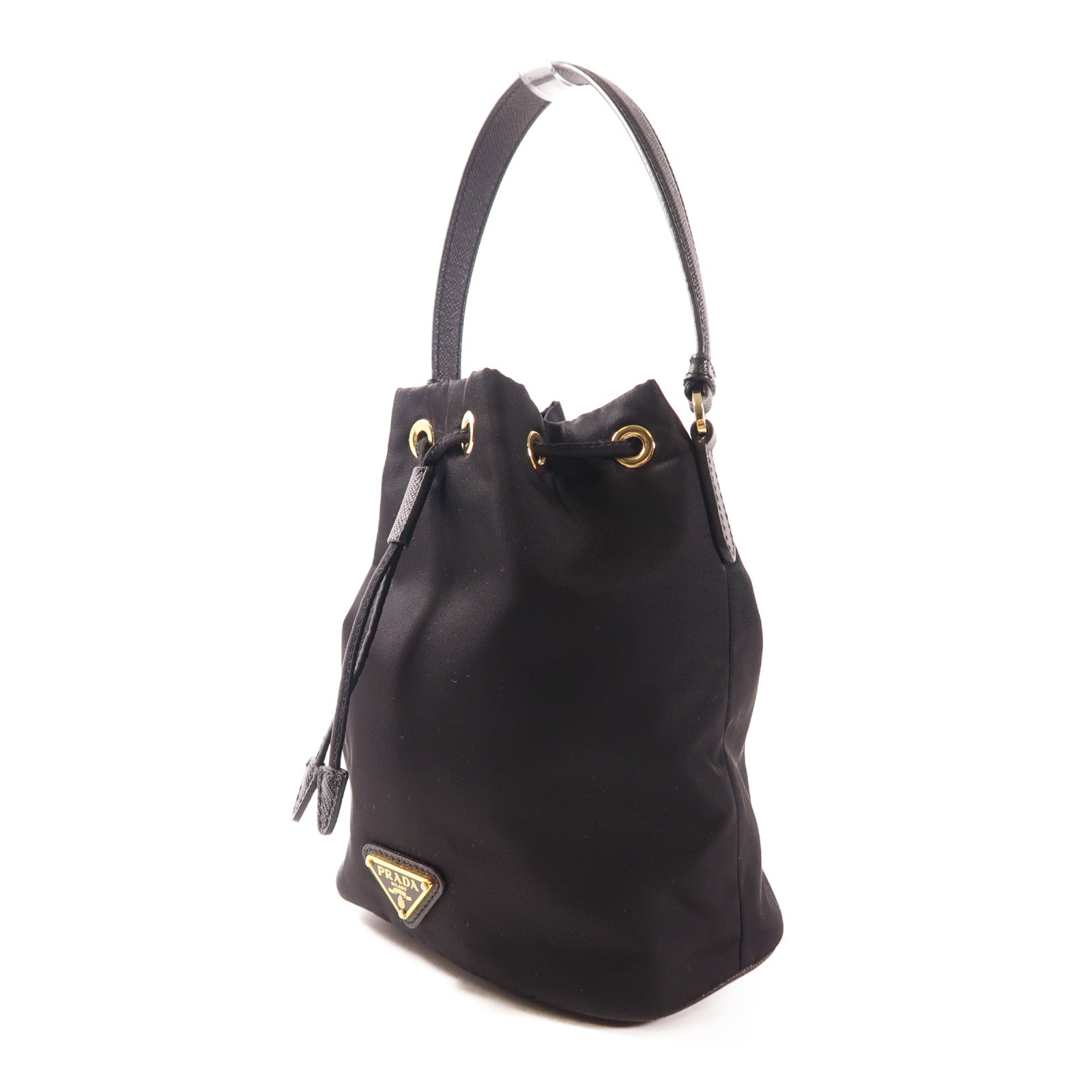 PRADA 尼龍 1978 Re Nylon金扣手挽肩背兩用袋