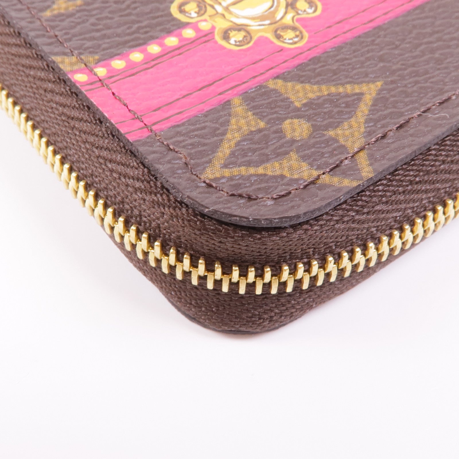 LOUIS VUITTON Monogram Card Case金扣卡片套