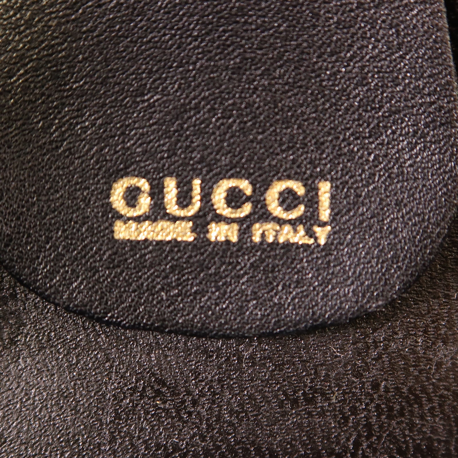 GUCCI GG GHW Bamboo Handbag 00021220290 Calfskin Leather Black