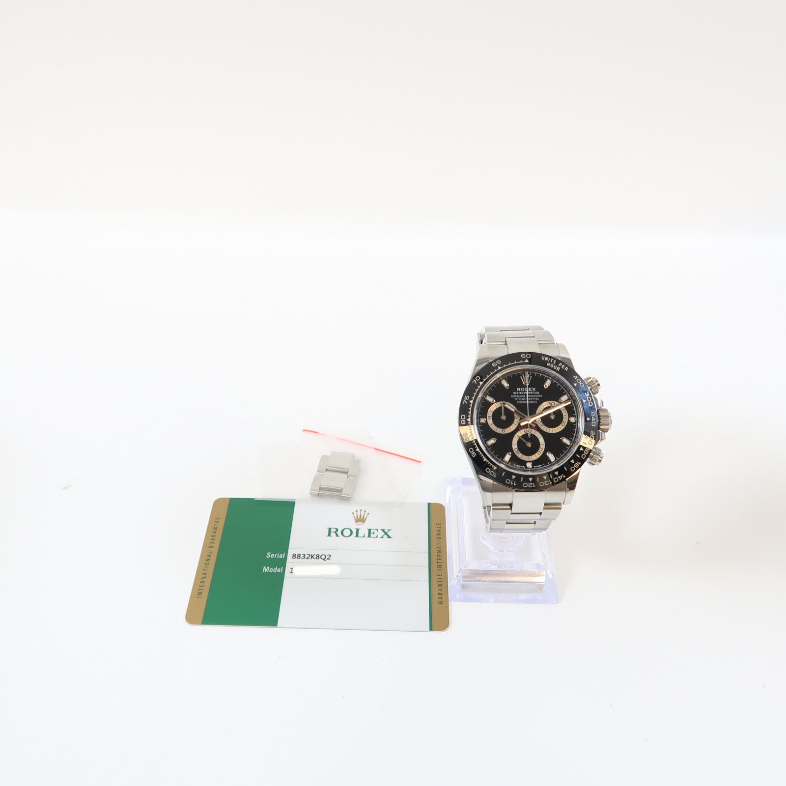 ROLEX Daytona不鏽鋼手錶自動機芯黑色