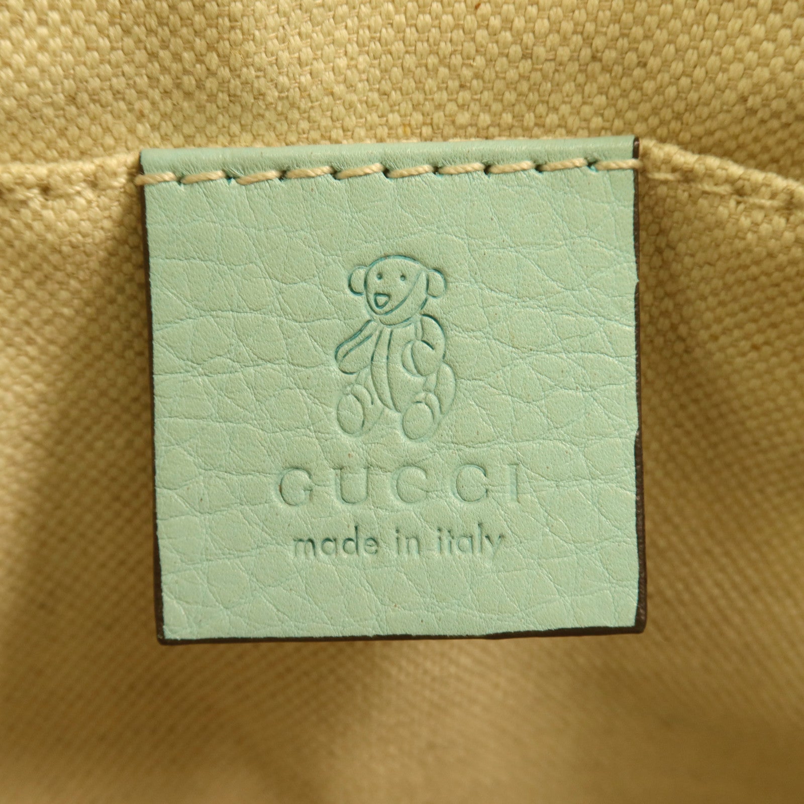 GUCCI 牛皮皮革Hand Bag銀扣手挽袋