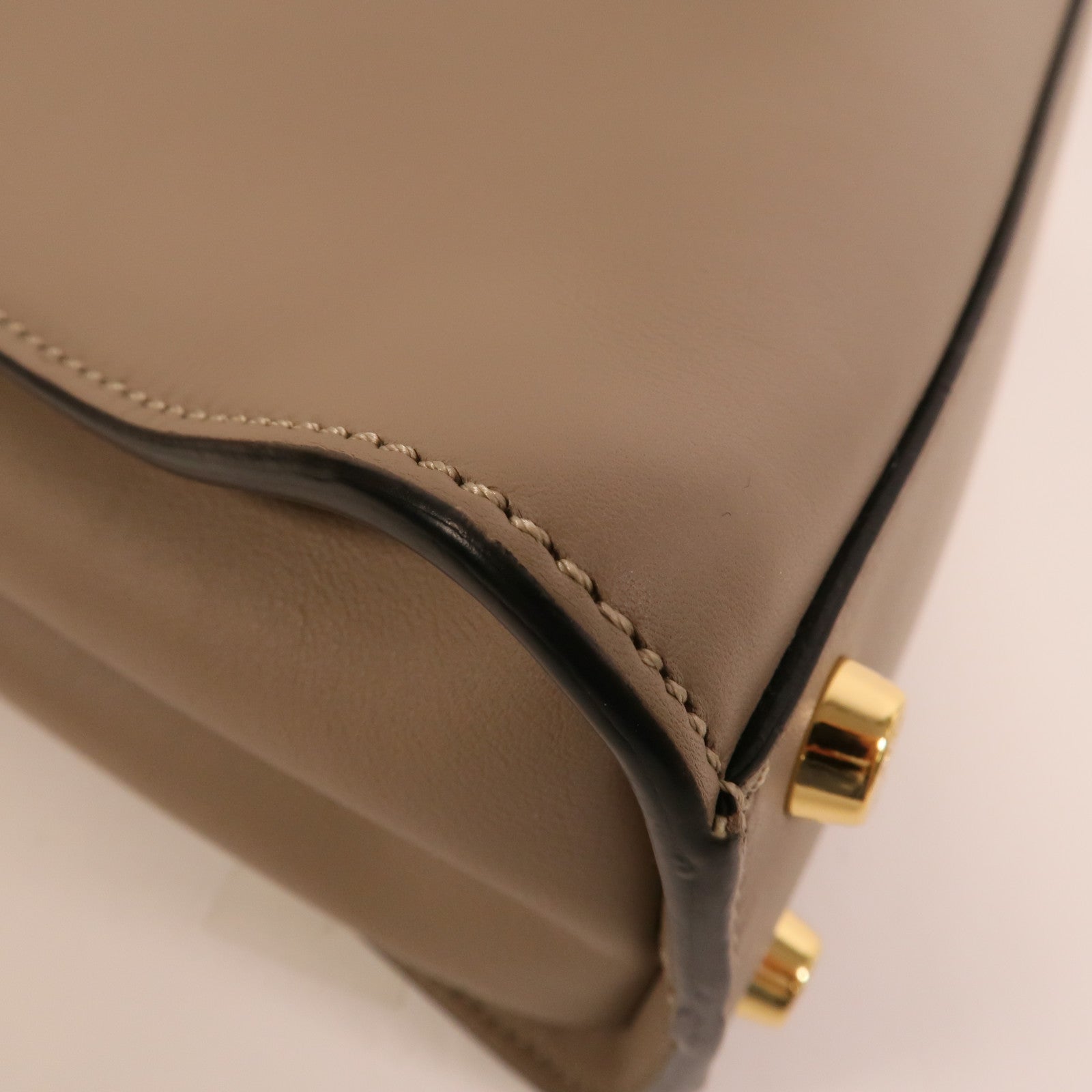 FENDI 牛皮皮革Peekaboo Small手挽肩背兩用袋