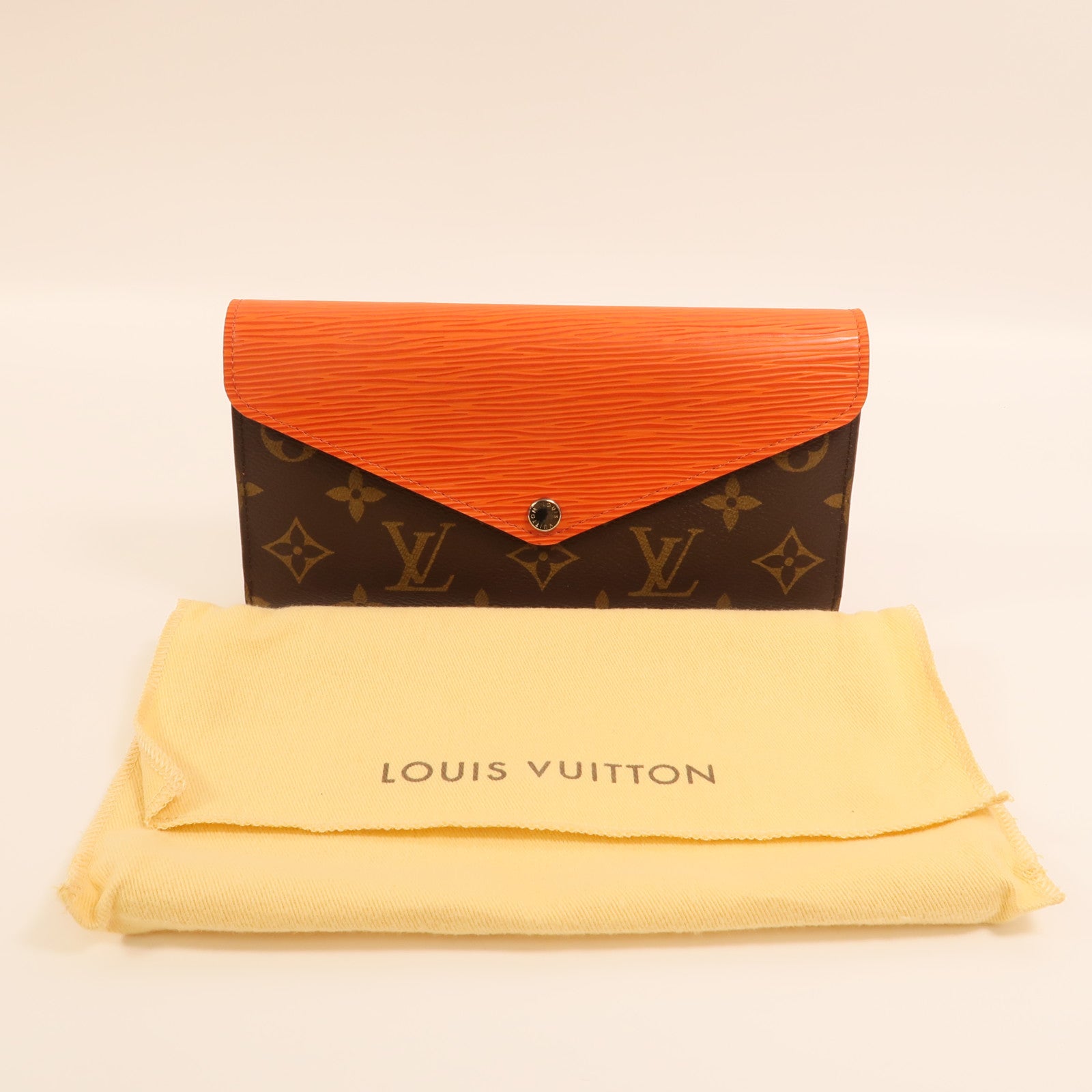 LOUIS VUITTON Monogram/Epi Marie-Lou Long Wallet銀扣長錢包