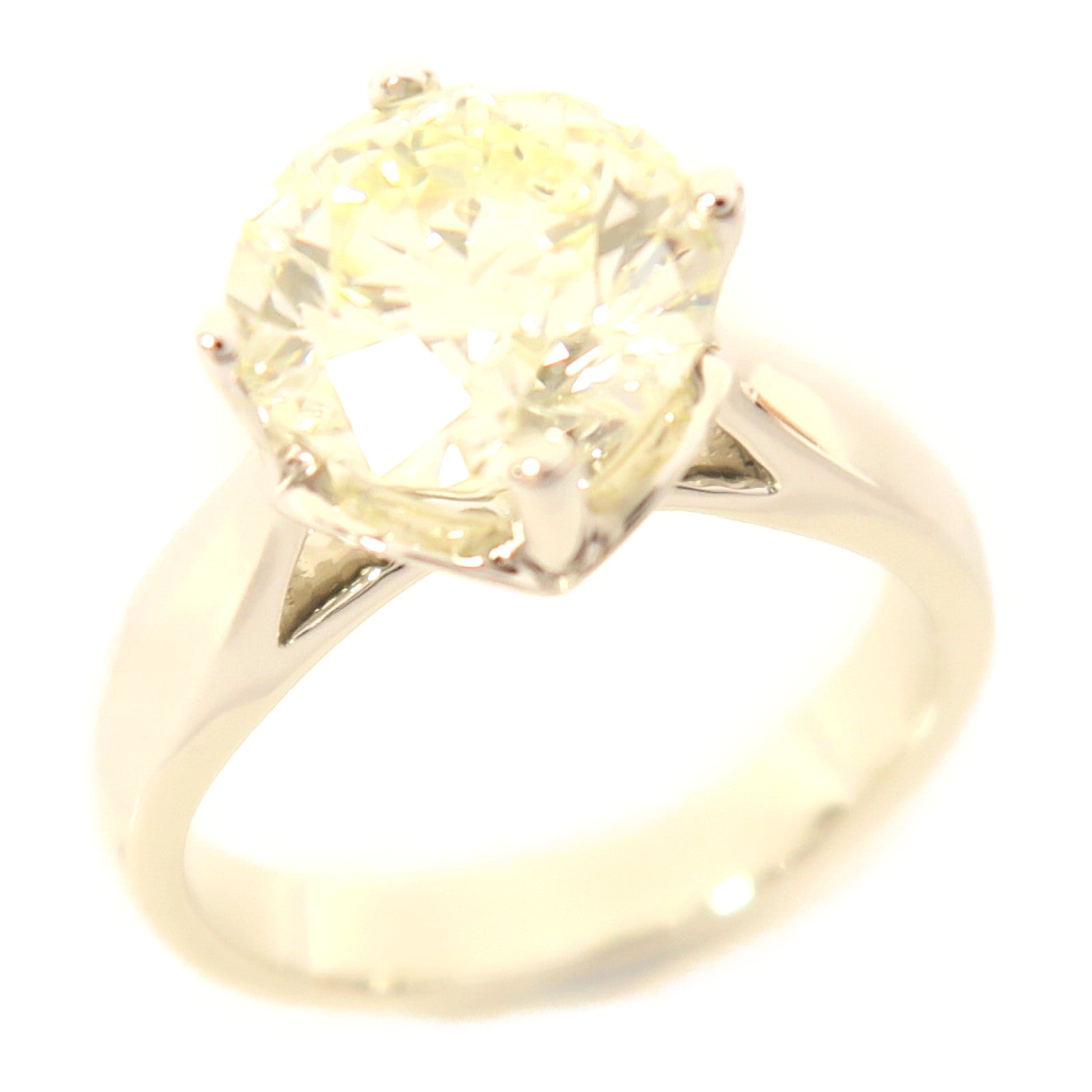 JEWELRY **【激減優惠】18K白金Diamond 7.3g 3.08ct鑽石戒指US#6.25