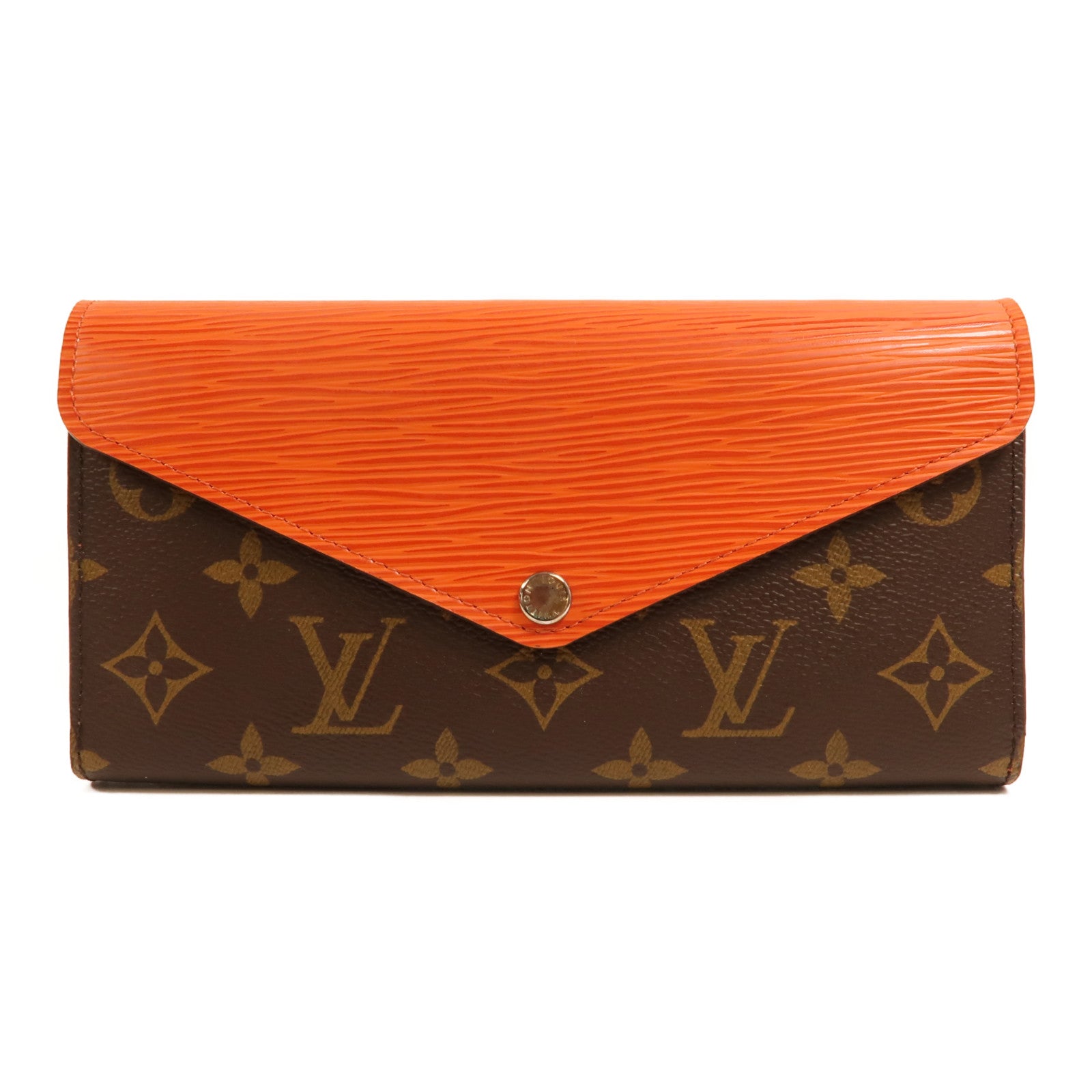 LOUIS VUITTON Monogram/Epi Marie-Lou Long Wallet銀扣長錢包
