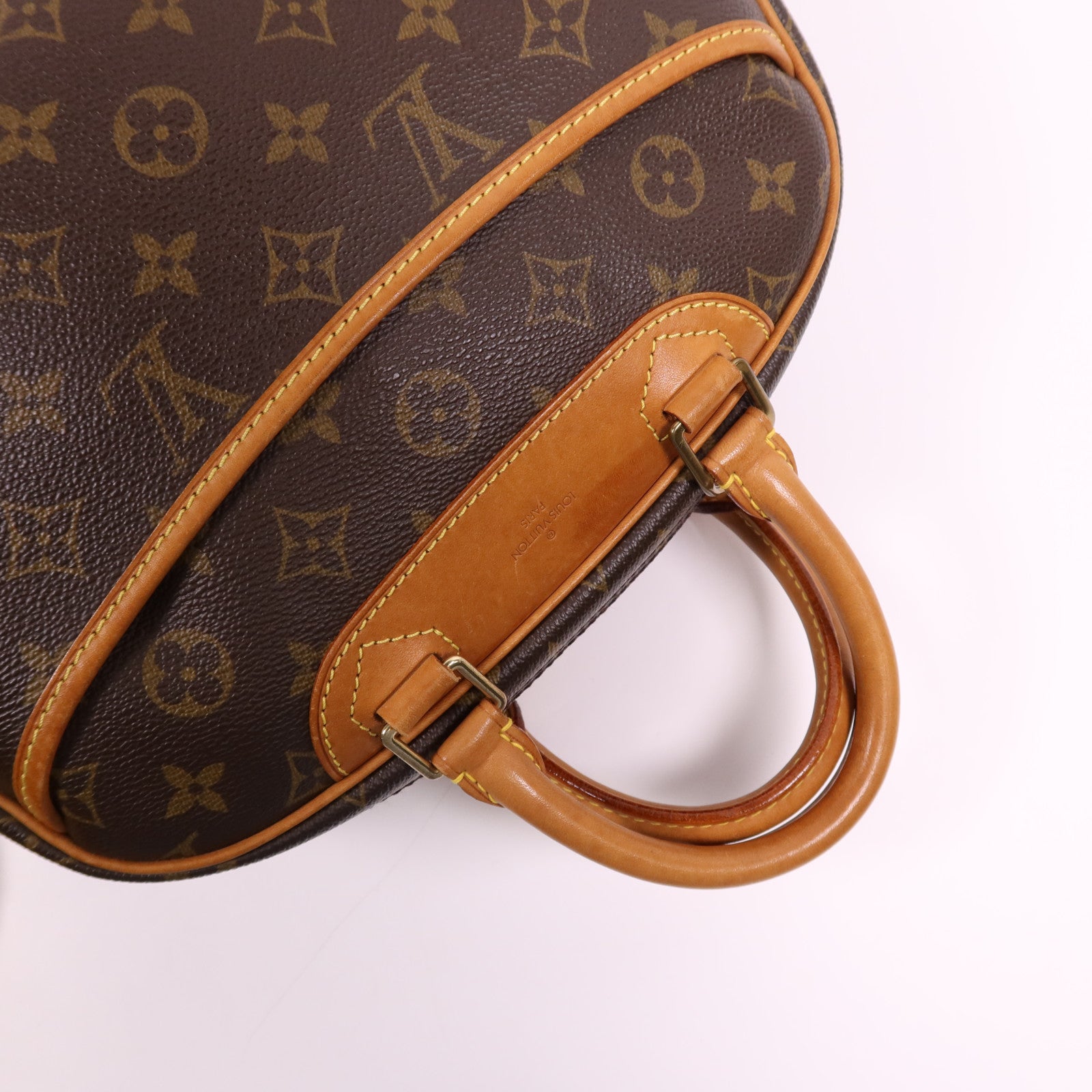 LOUIS VUITTON Monogram Trouville金扣手挽袋