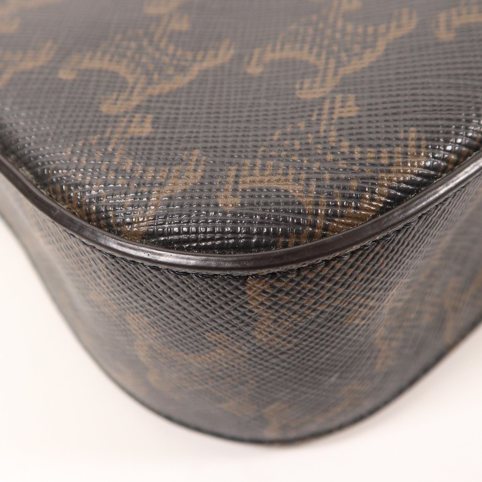 CELINE 塗層帆布Shoulder Bag金扣肩背袋