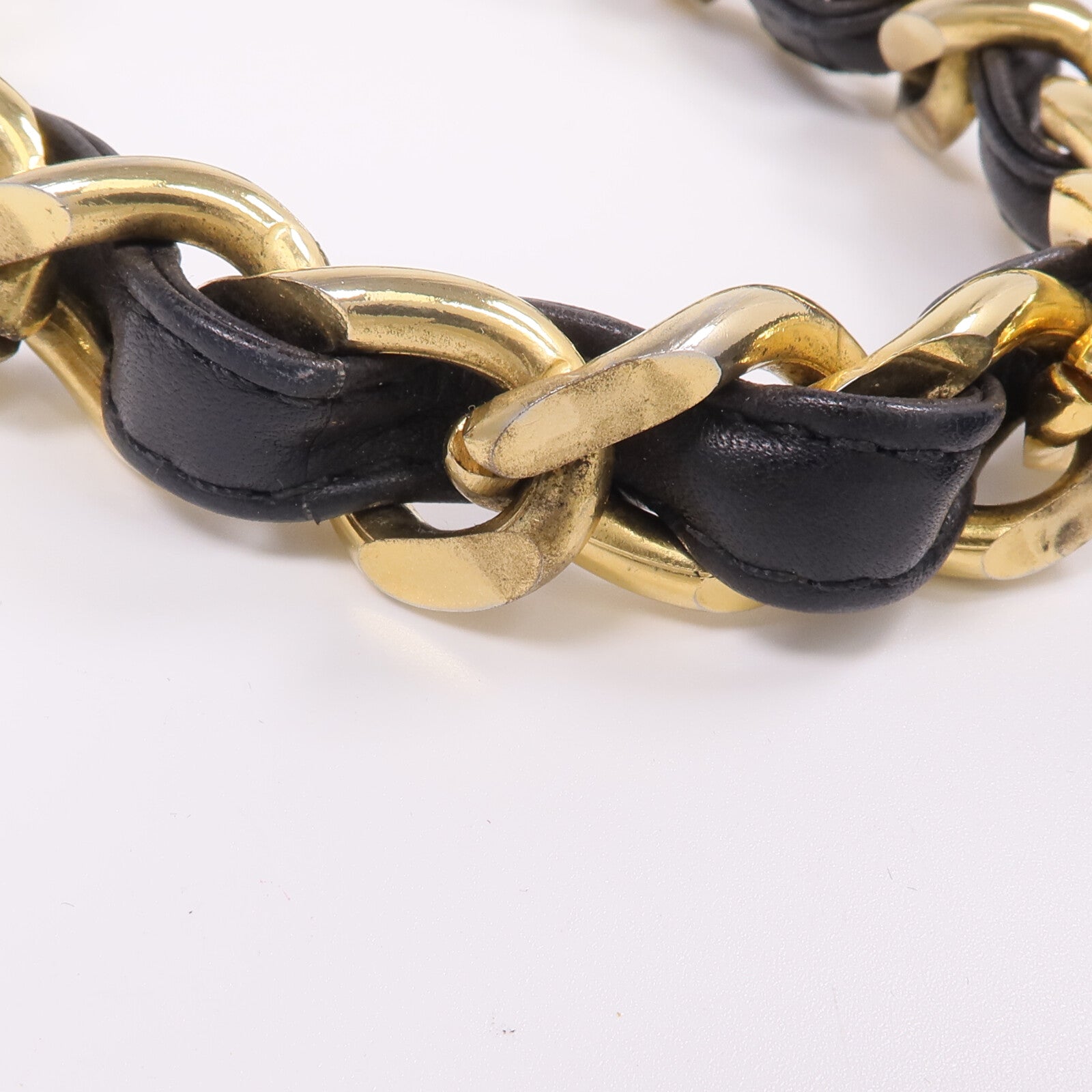 CHANEL 羊皮皮革Vintage Belt皮帶