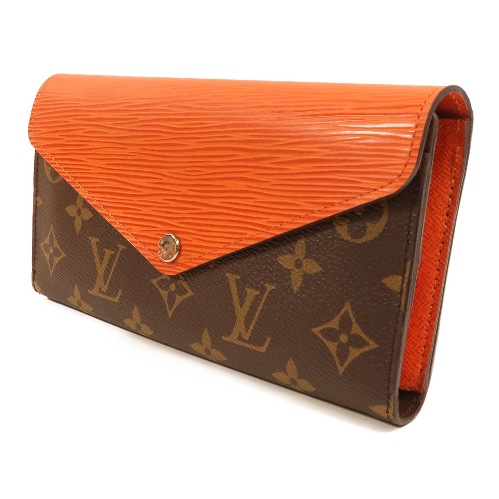 LOUIS VUITTON Monogram/Epi Marie-Lou Long Wallet銀扣長錢包