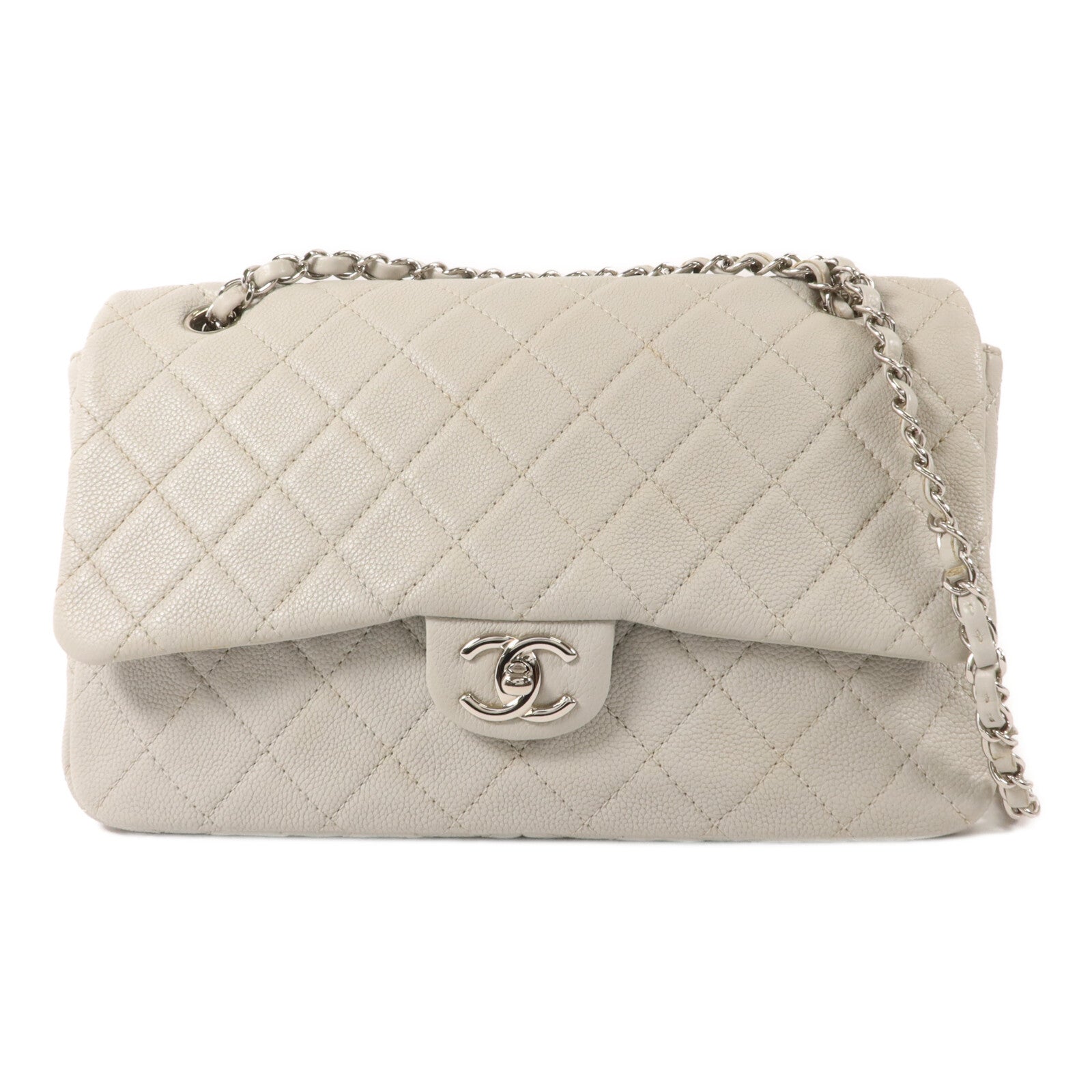 CHANEL 牛皮皮革Chain Shoulder鏈帶肩背袋