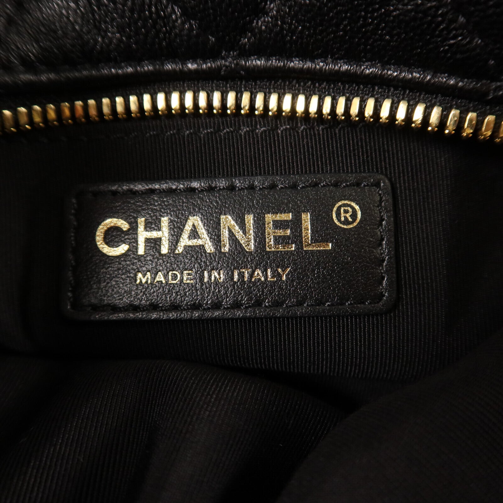 CHANEL 羊皮皮革Small Hobo金扣手挽肩背兩用袋