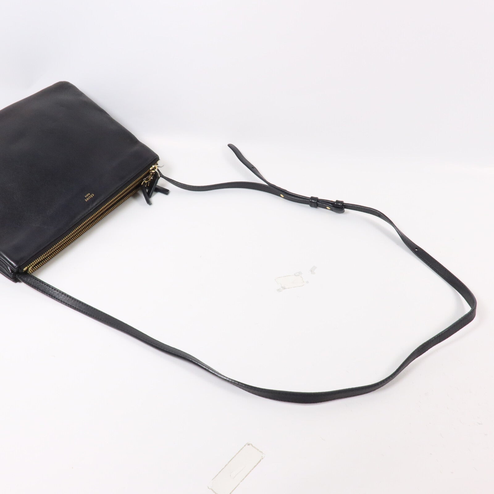 CELINE 羊皮皮革Trio Bag肩背袋