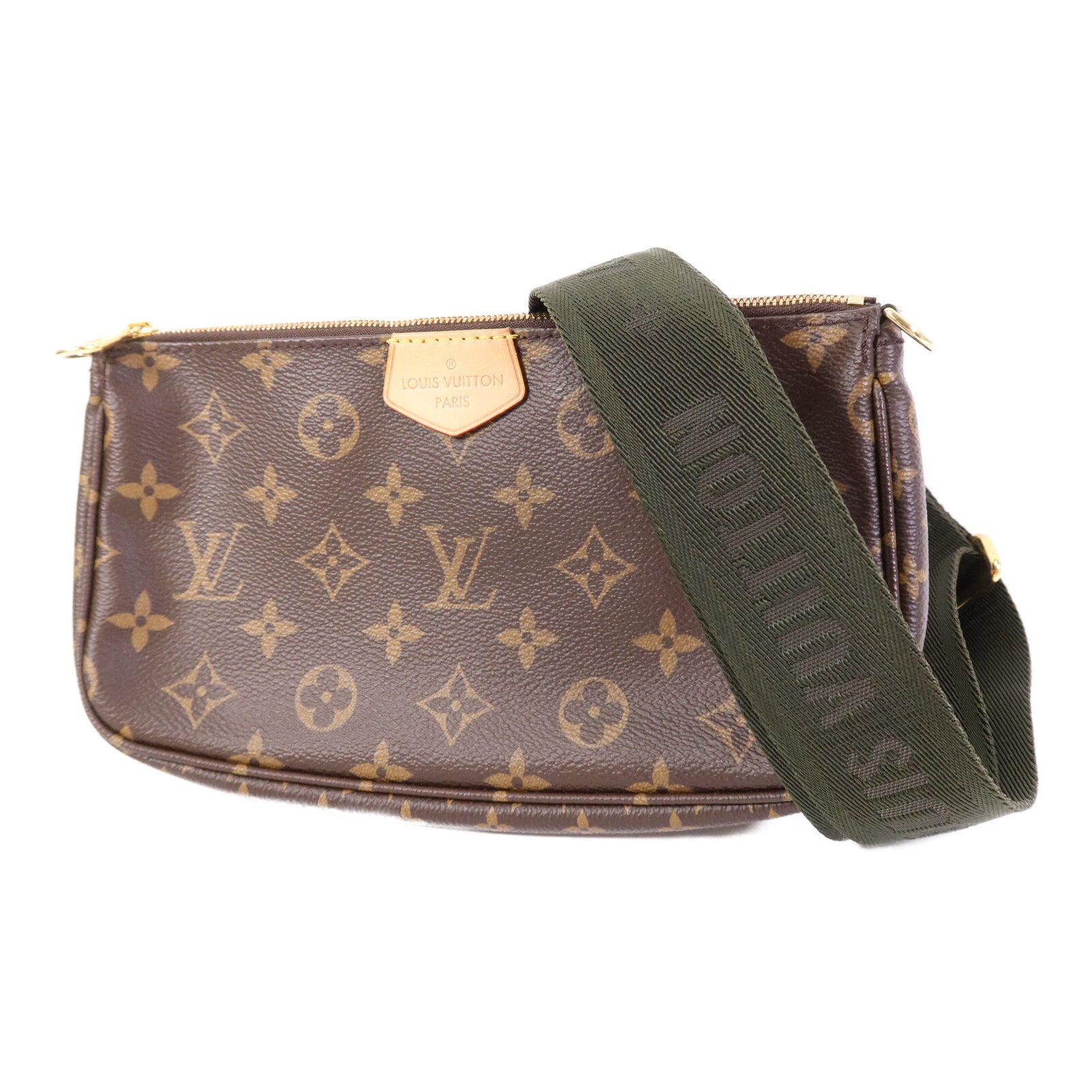 LOUIS VUITTON Monogram Multi Pochette Accessoires金扣肩背袋