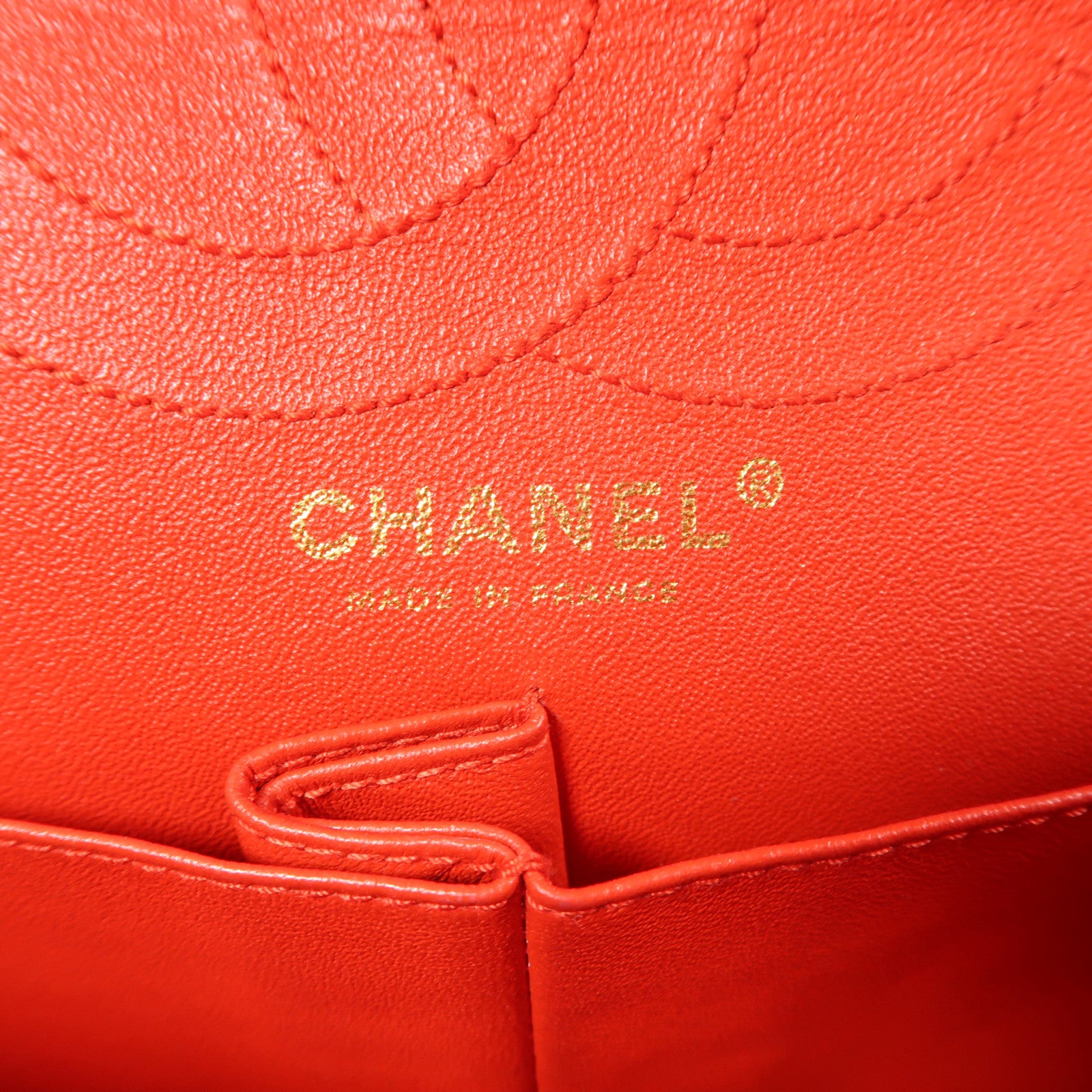 CHANEL 帆布2.55金扣鏈帶肩背袋