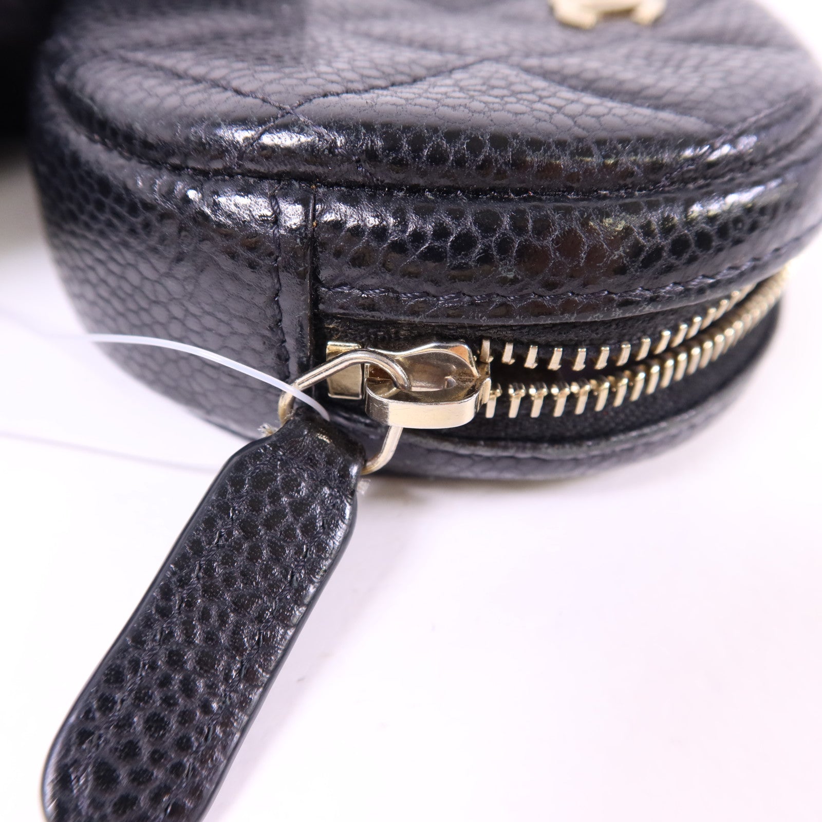 CHANEL 牛皮皮革Coin Case金扣零錢包