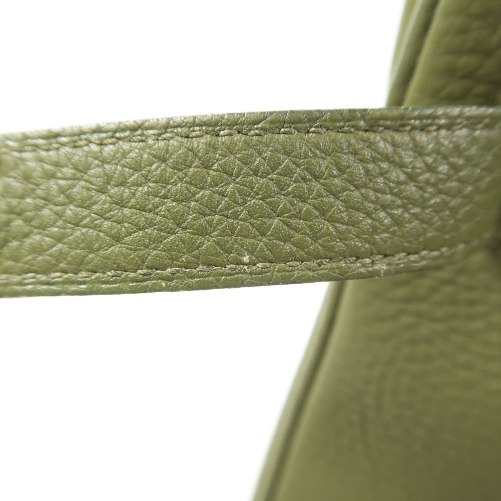HERMES Togo皮革Birkin 30銀扣手挽袋Canopee
