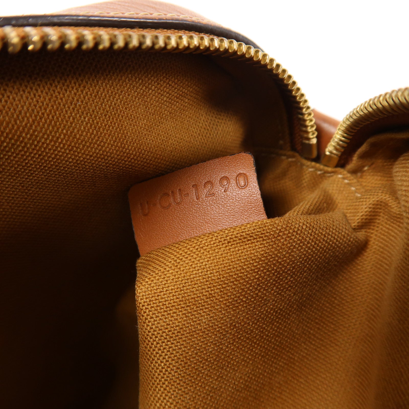 CELINE 塗層帆布Shoulder Bag金扣肩背袋