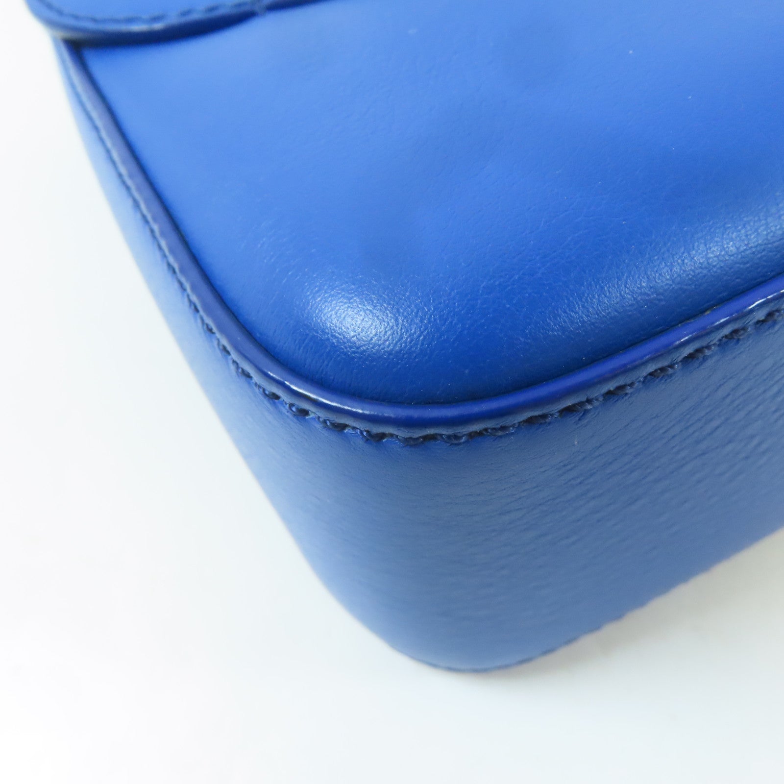GIVENCHY 【激減優惠】牛皮皮革Nobile Bag金扣肩背袋藍色