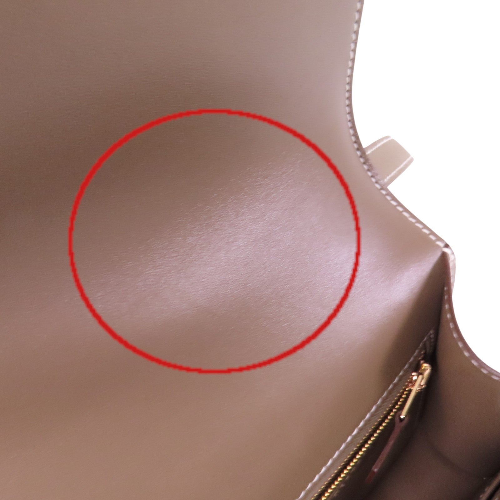 HERMES Epsom皮革Constance 24金扣肩背袋