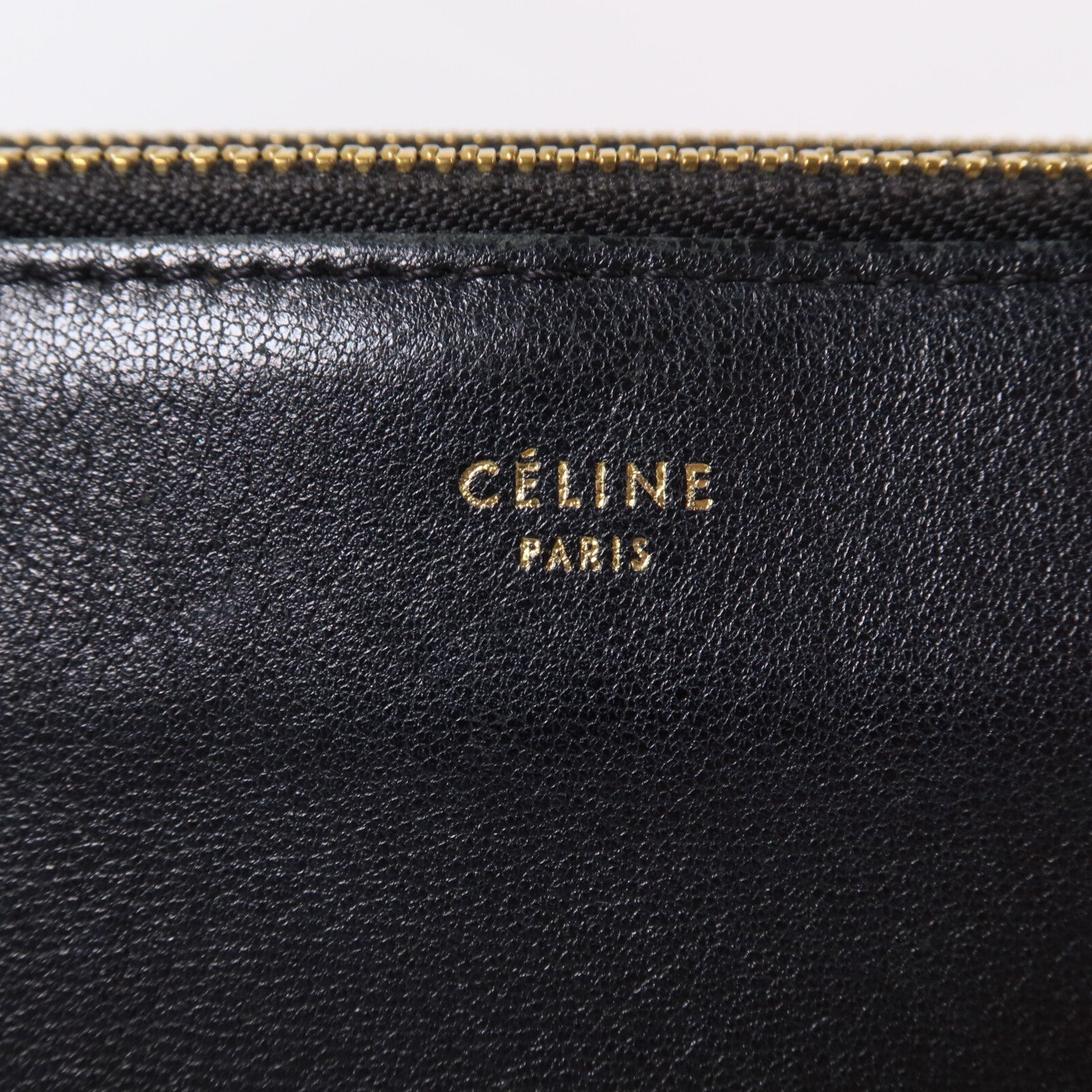 CELINE 羊皮皮革Trio Bag肩背袋