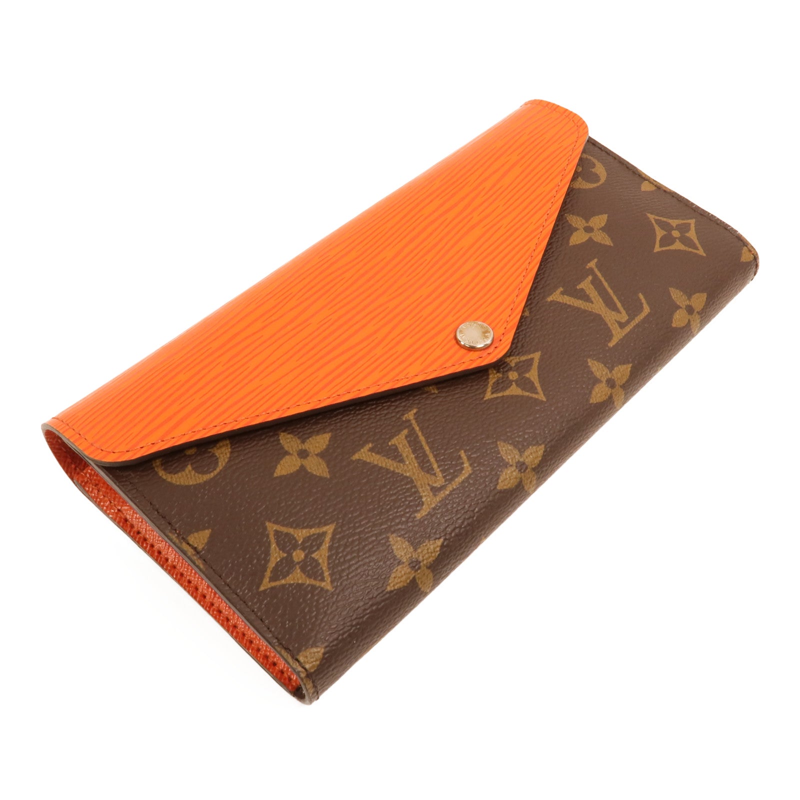 LOUIS VUITTON Monogram/Epi Marie-Lou Long Wallet銀扣長錢包
