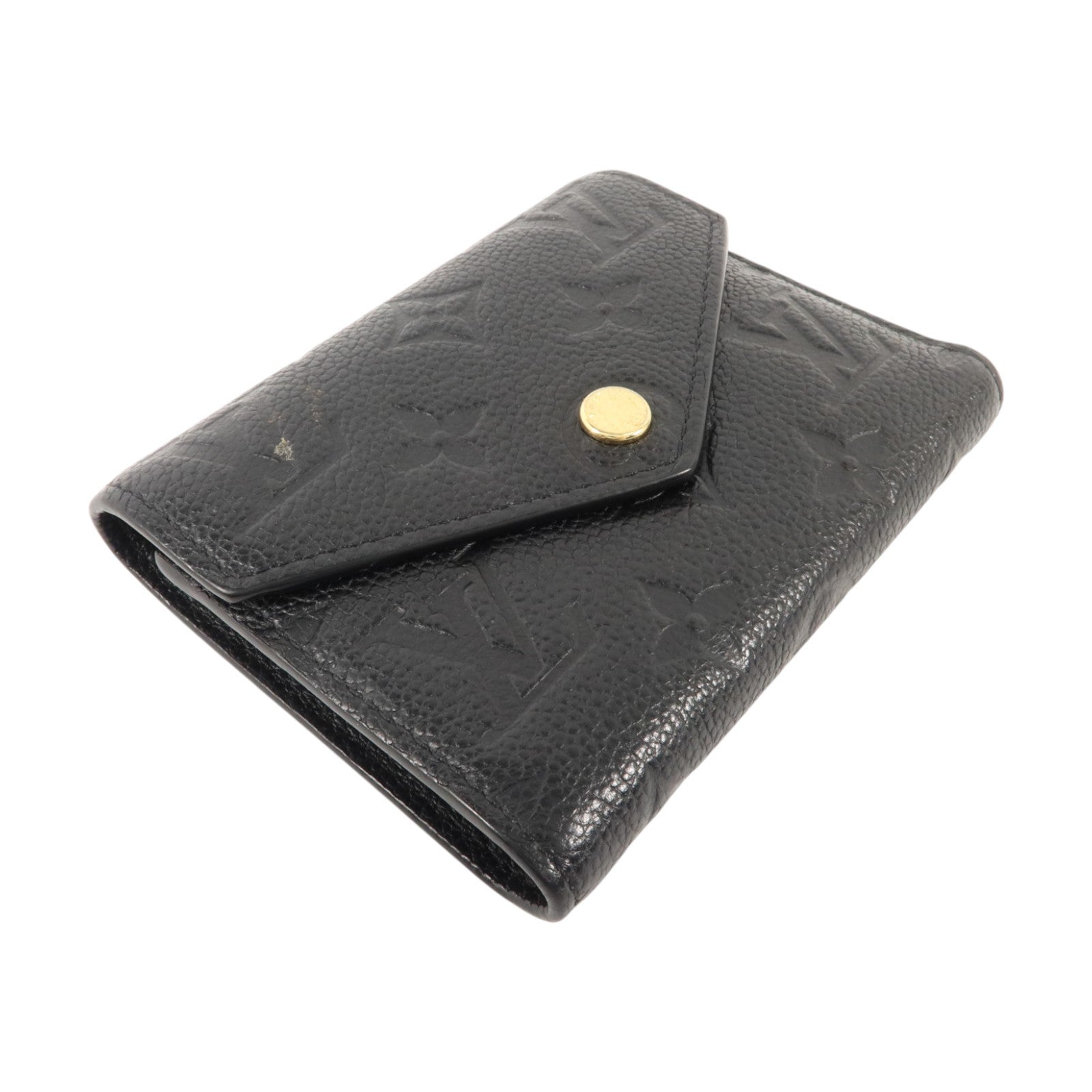 LOUIS VUITTON Monogram EmpreinteVictorine金扣錢包