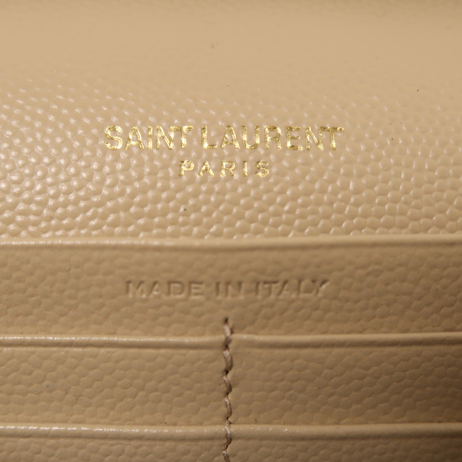 YVES SAINT LAURENT 牛皮皮革Chain Shoulder金扣肩背袋