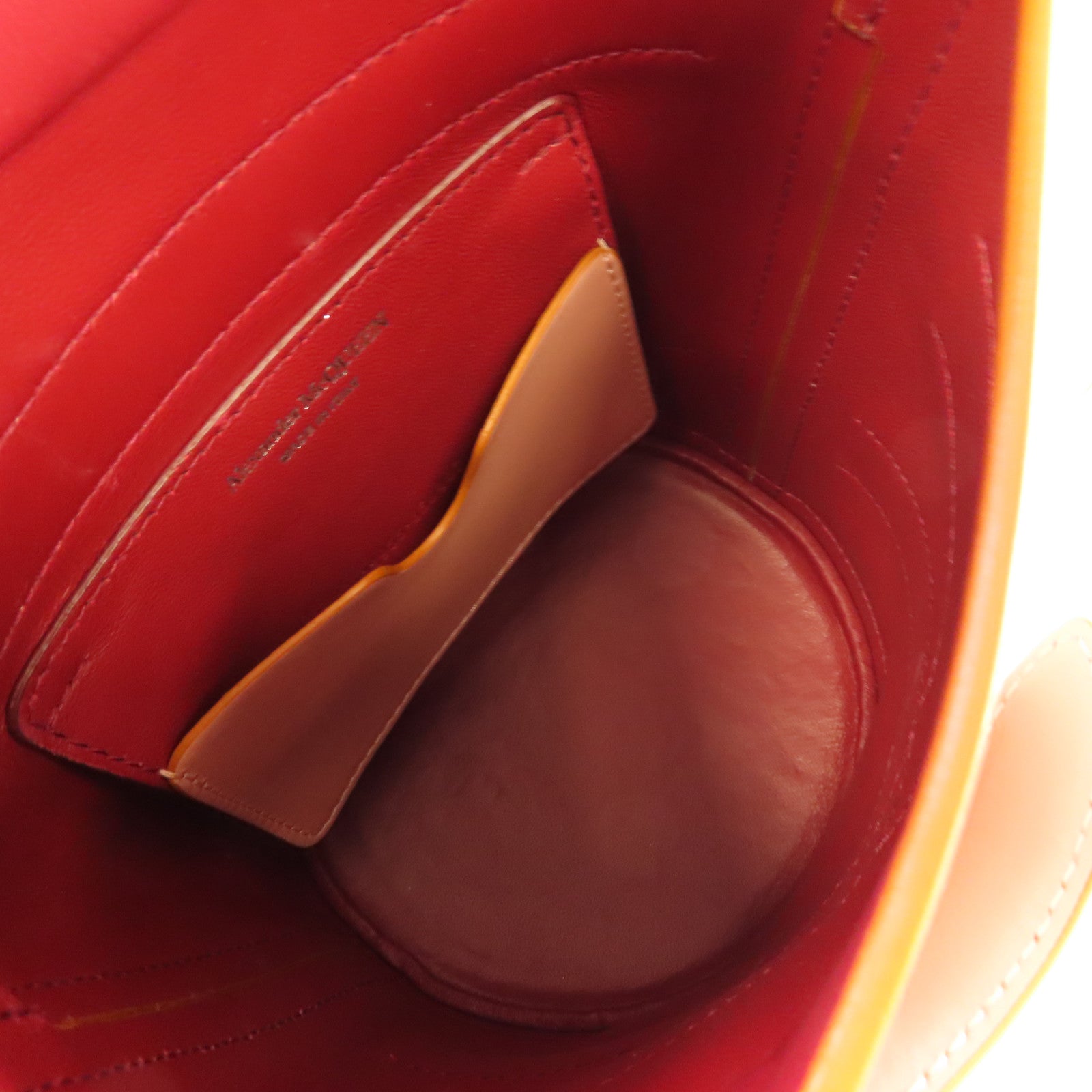 Alexander McQueen 牛皮皮革Shoulder Bag肩背袋粉紅色